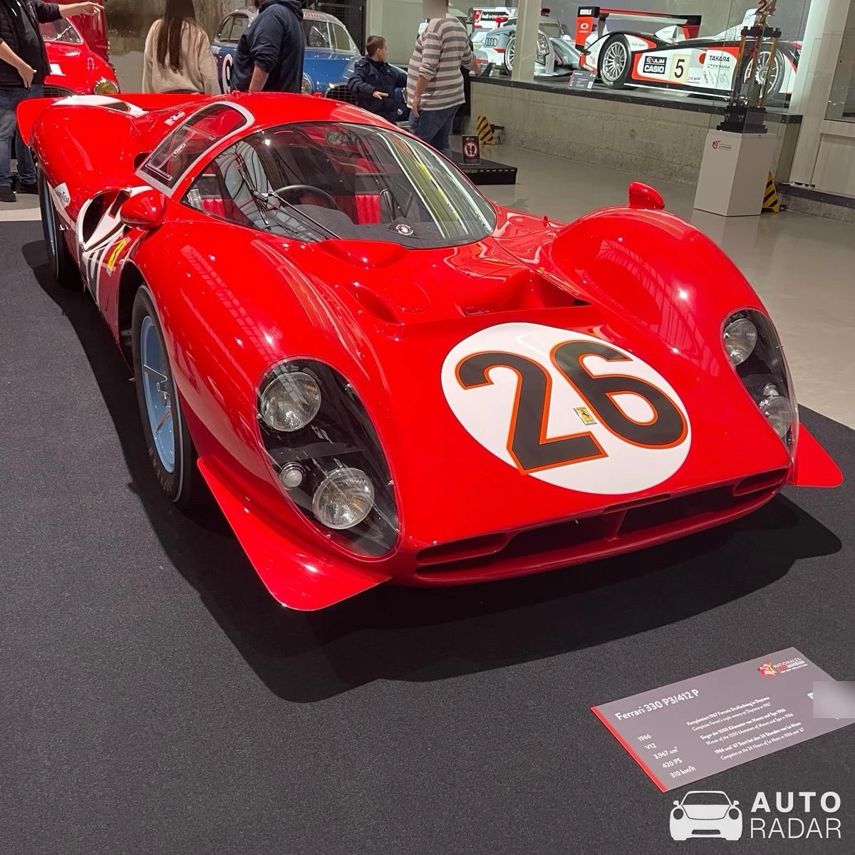 Ferrari 330 P3  spotted in Dietzhölztal