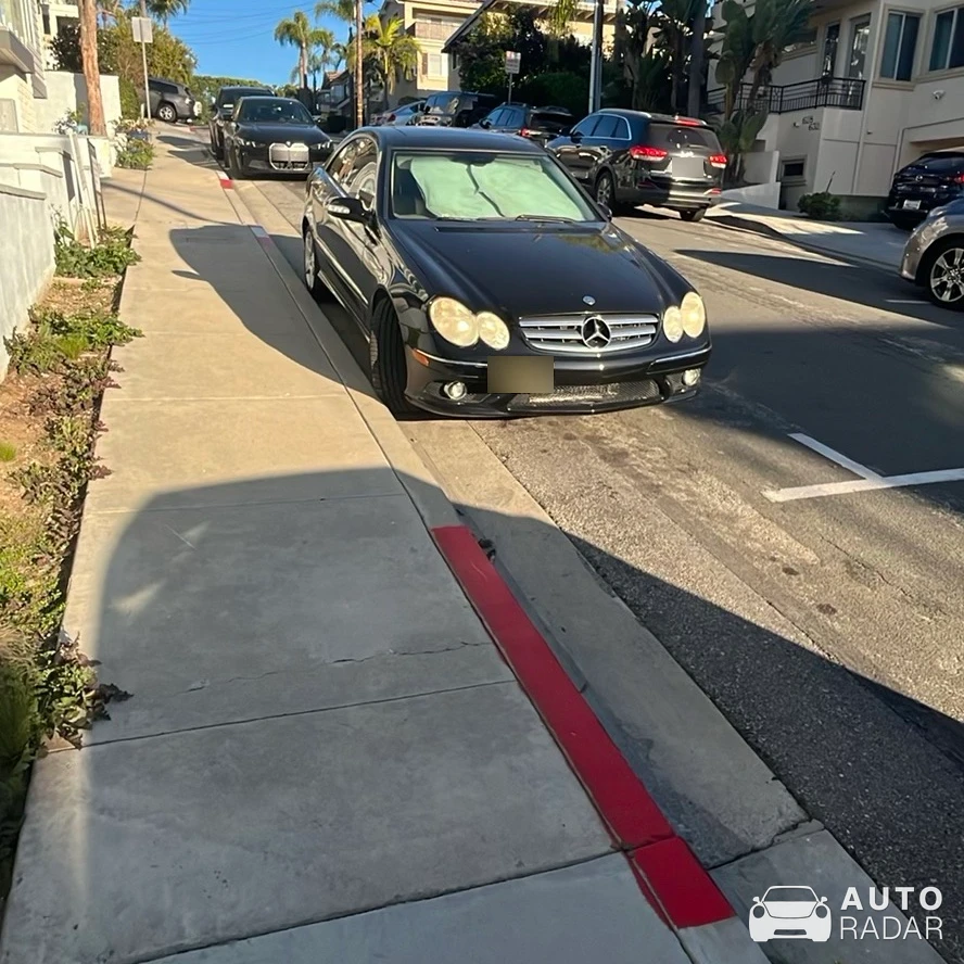 Mercedes-Benz CLK 55 AMG spotted in Hermosa Beach, United States