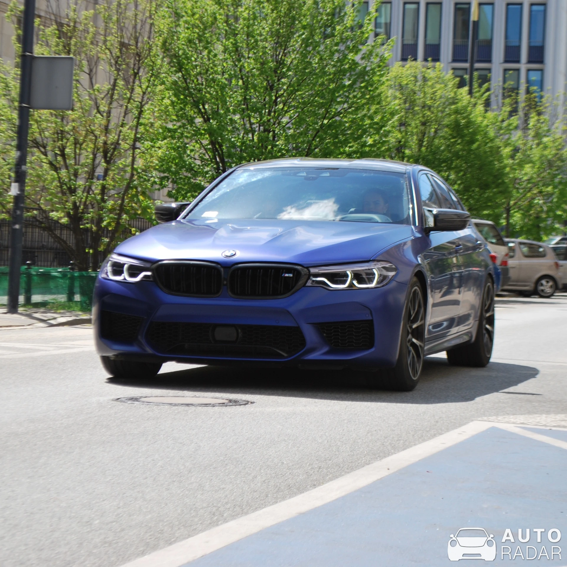 BMW M5 F90 Competition spotted in Warszawa, Poland