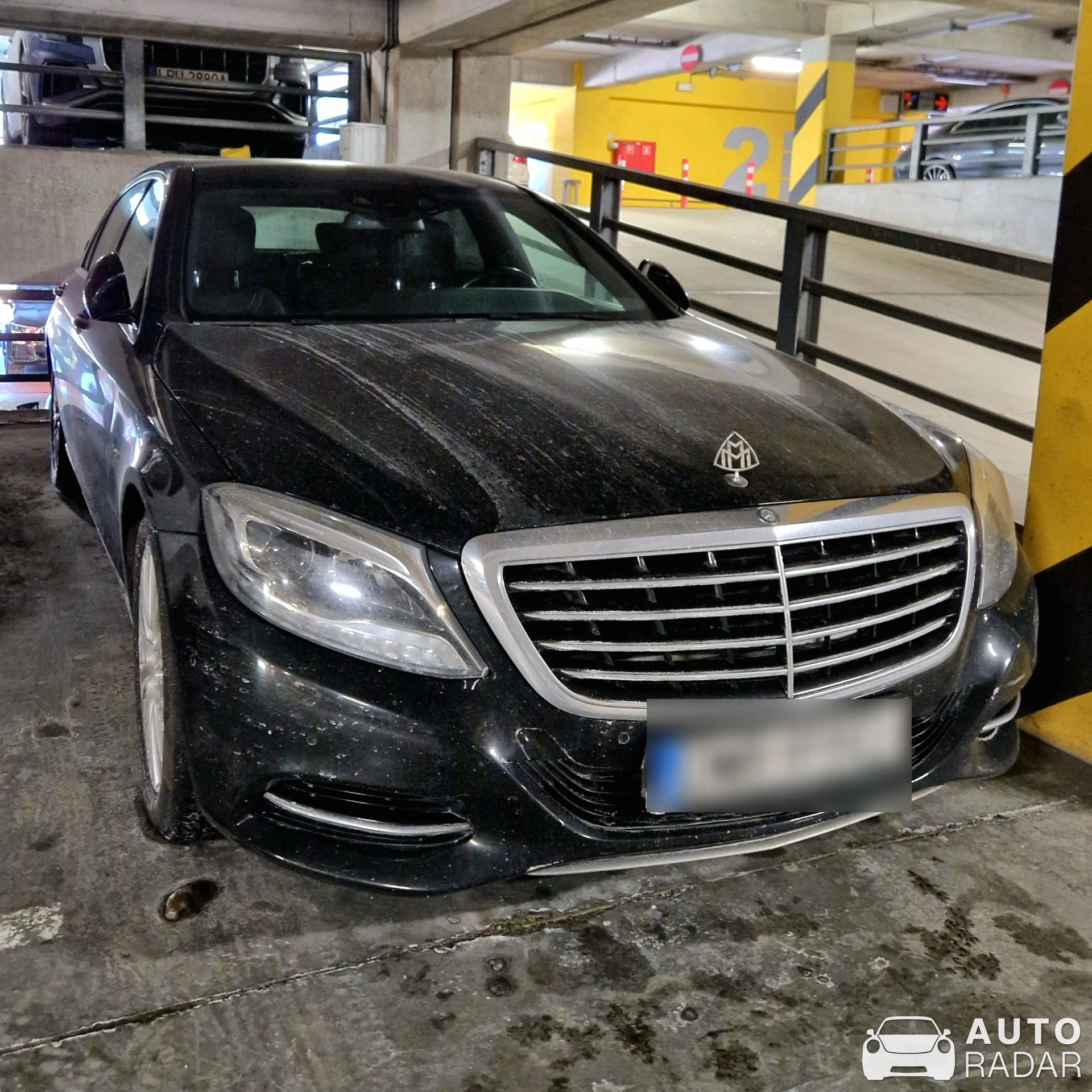 Mercedes-Maybach S 600 spotted in Balice, Poland