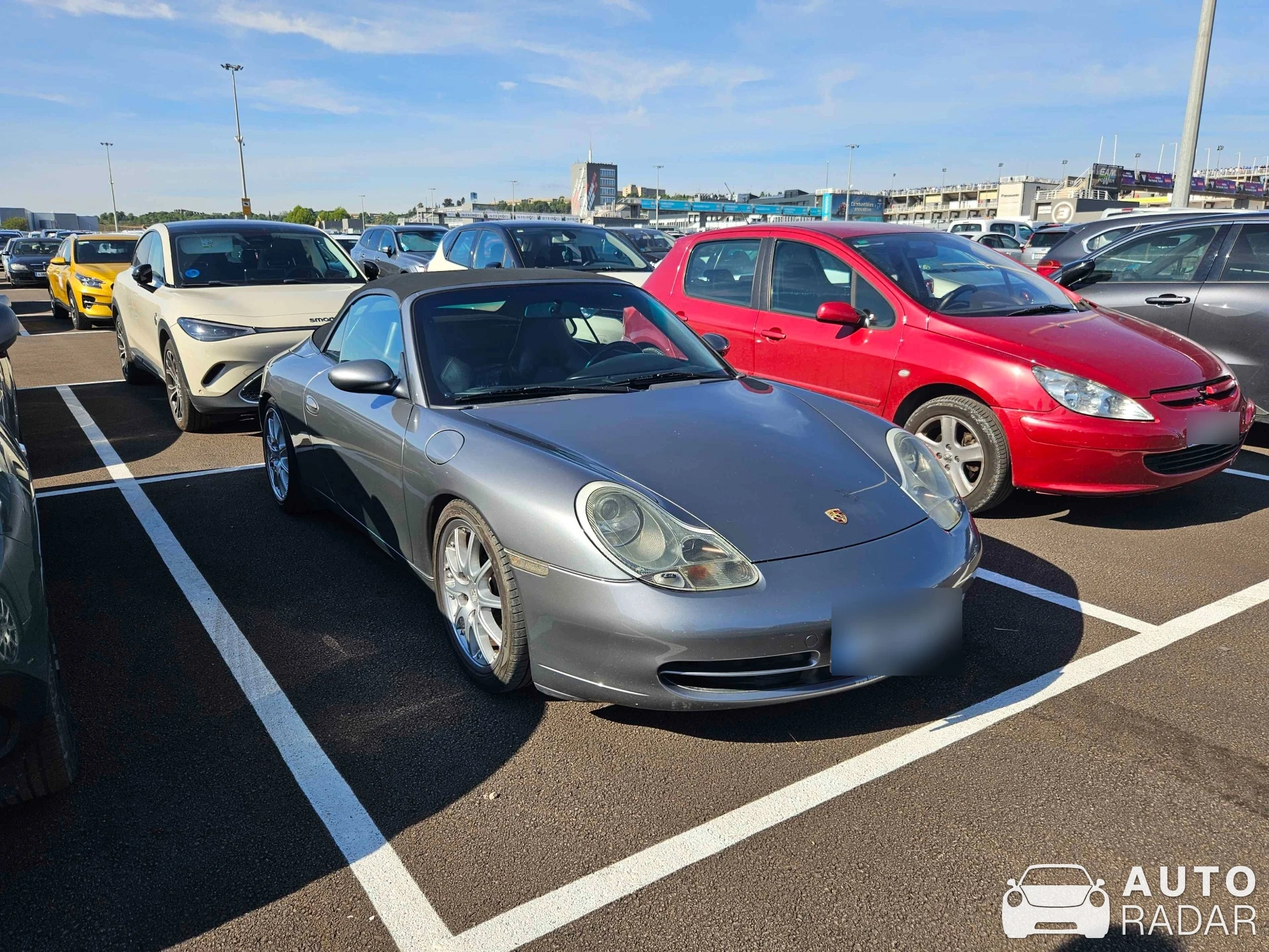 Porsche 996 Carrera 4 Cabriolet spotted in Cheste, Spain
