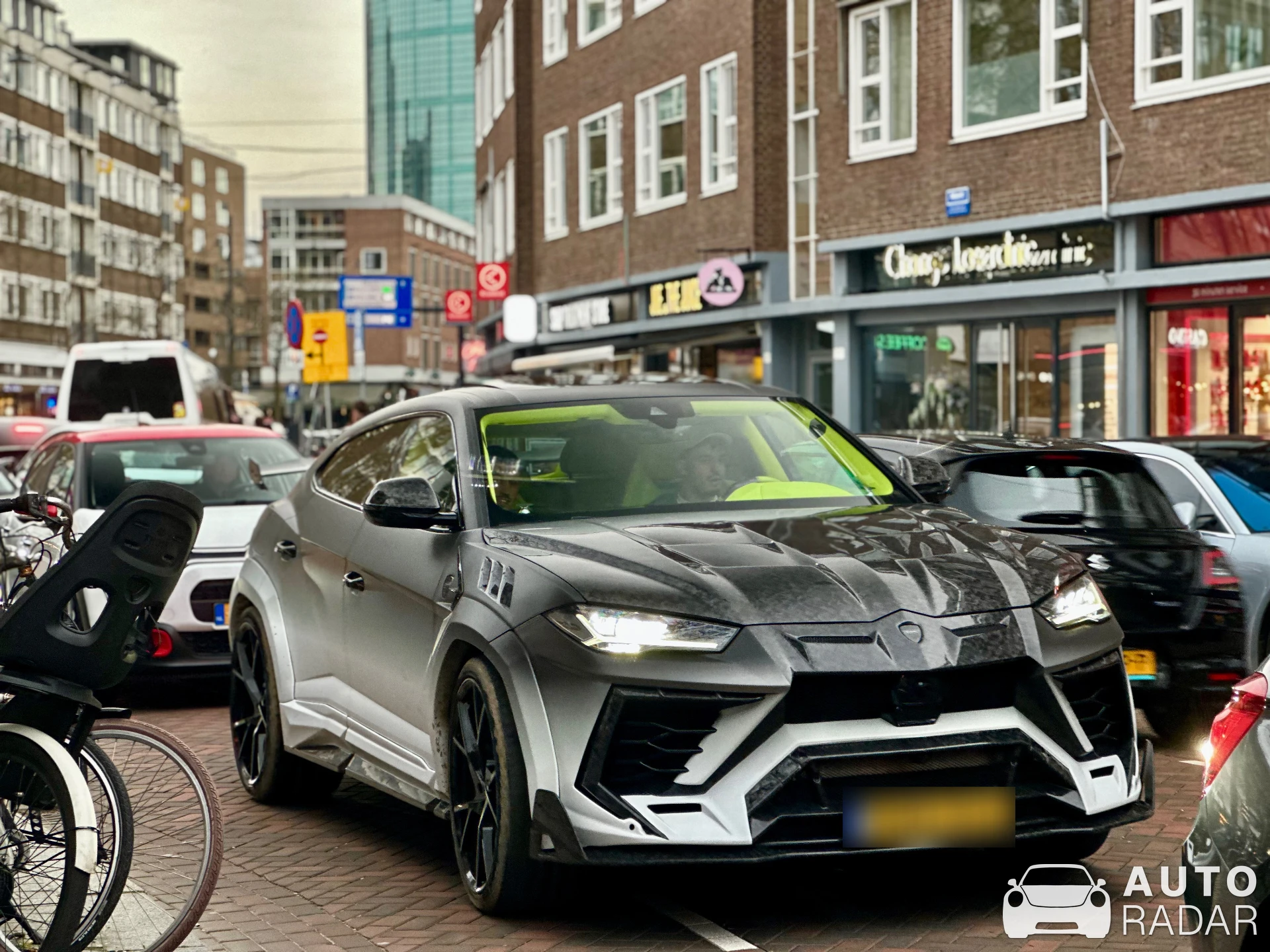 Lamborghini Urus Mansory Venatus Evo spotted in Rotterdam, Netherlands