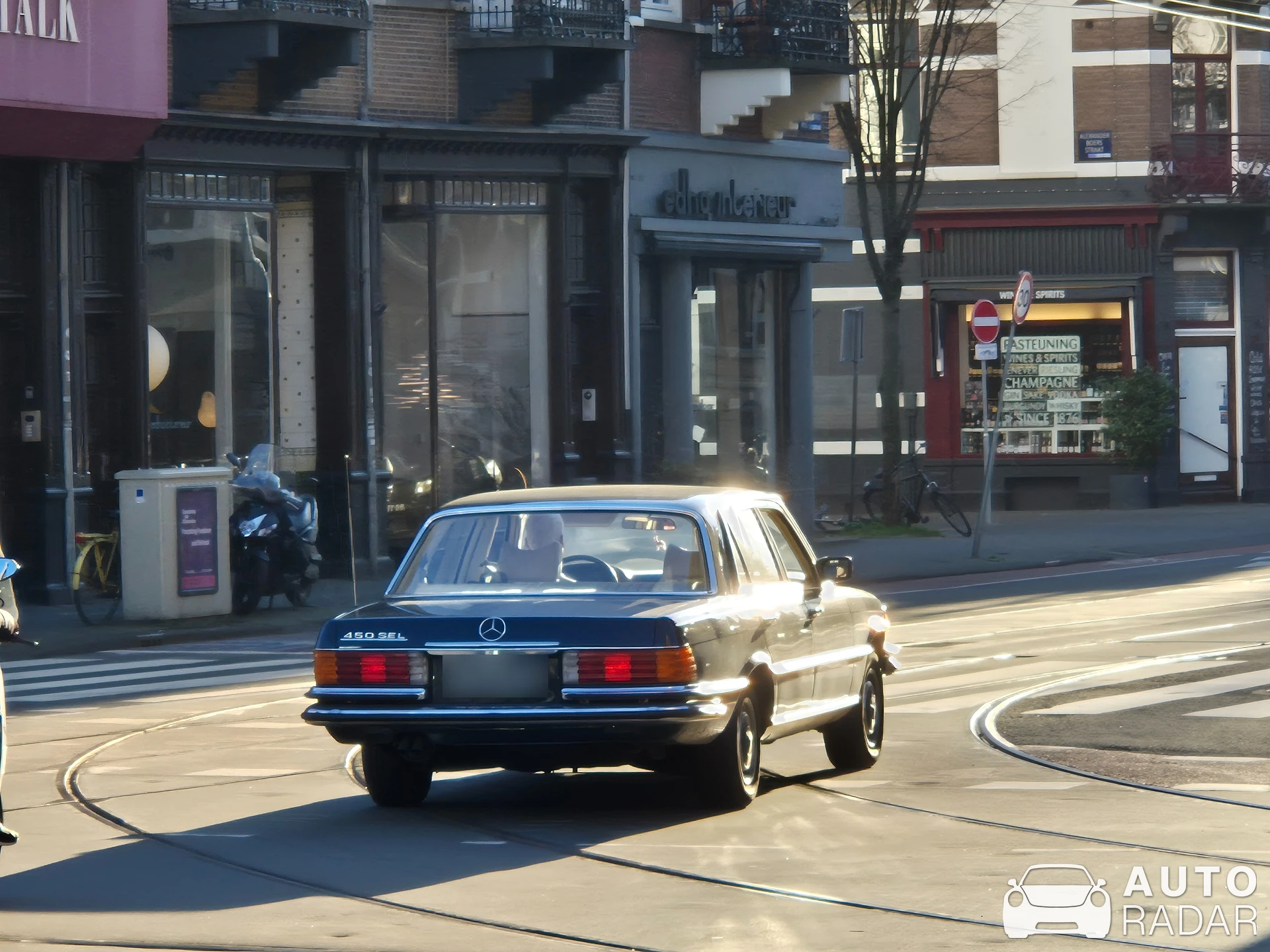 Mercedes-Benz 450 SEL spotted in Amsterdam