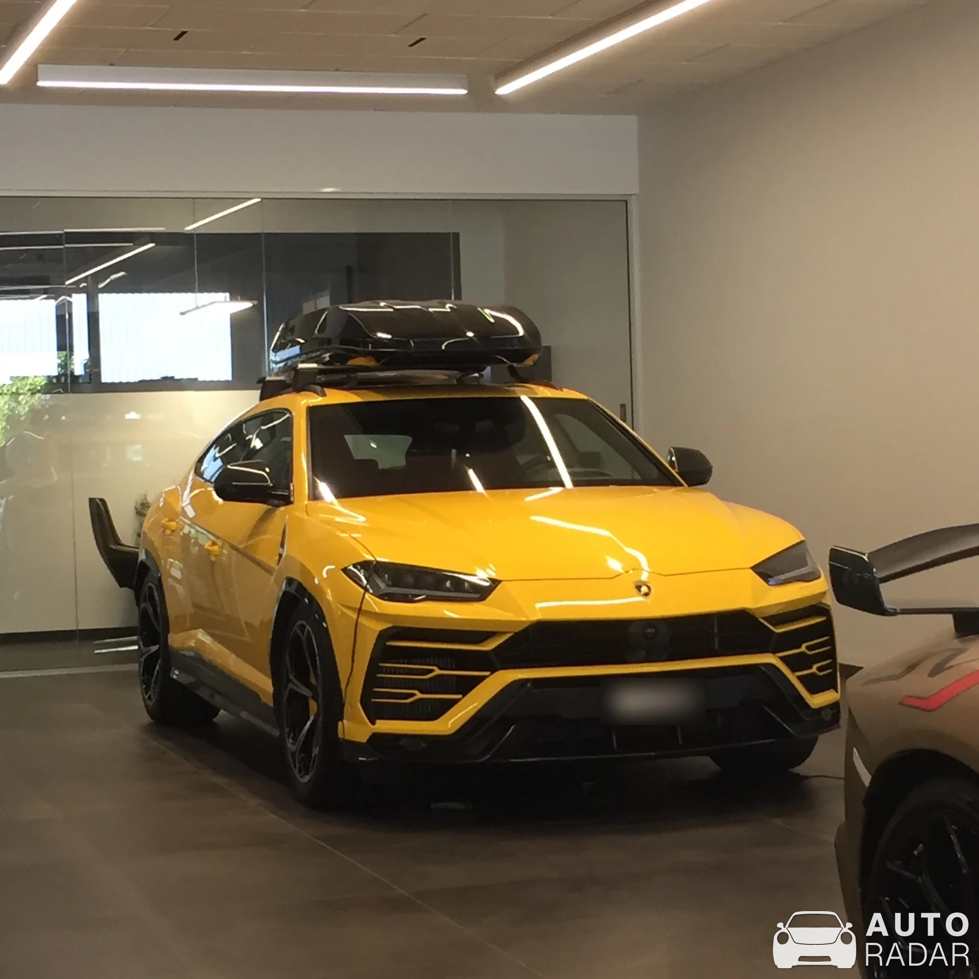 Lamborghini Urus spotted in Plan-les-Ouates, Switzerland