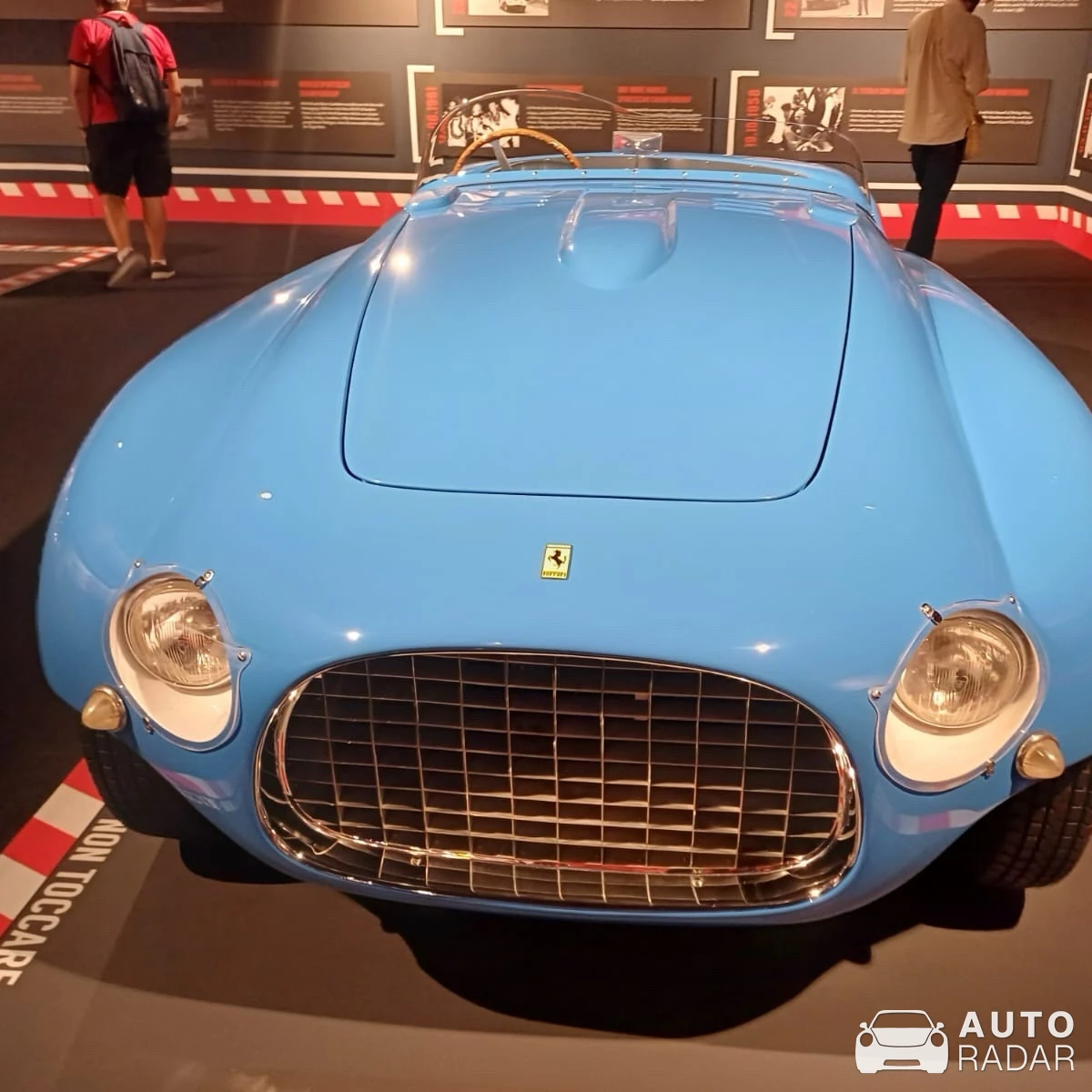 Ferrari 166 MM Touring Barchetta spotted in Maranello