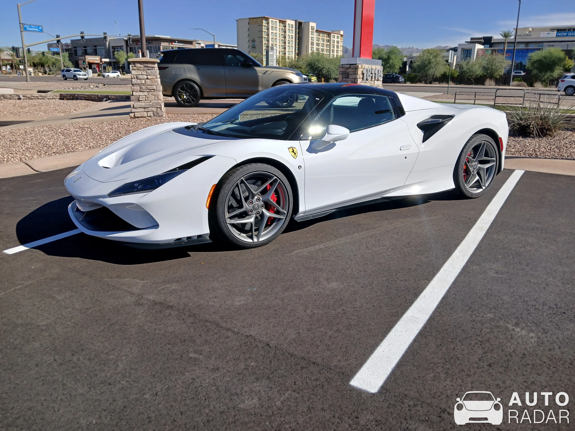 Ferrari F8 Spider spotted in Phoenix, United States