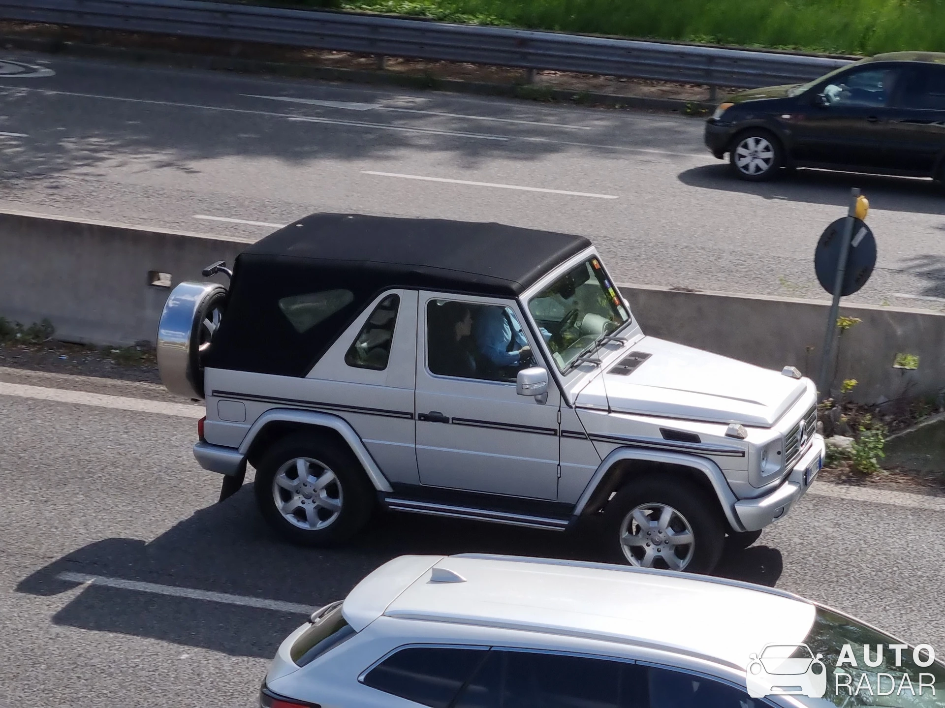 Mercedes-Benz G320 Cabrio spotted in Milano