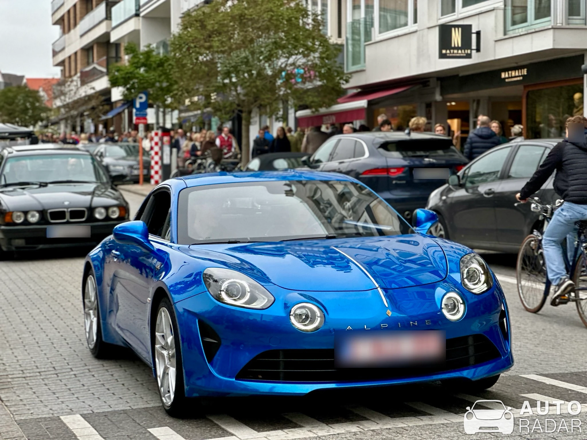 Alpine A110 Pure spotted in Knokke-Heist