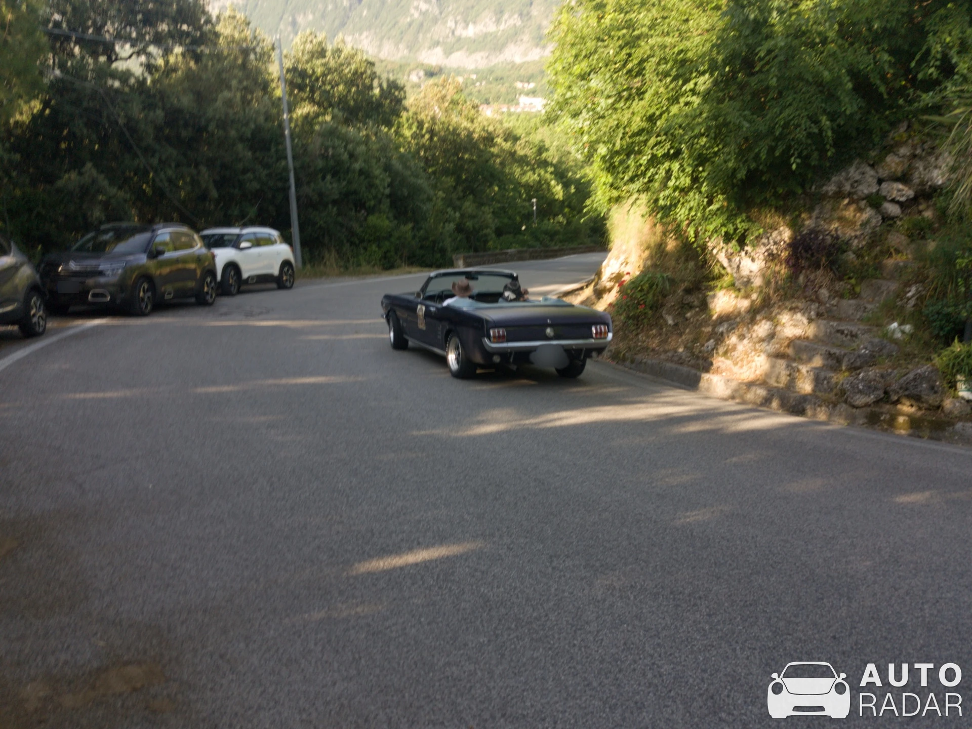 Ford Mustang GT Convertible spotted in Maratea
