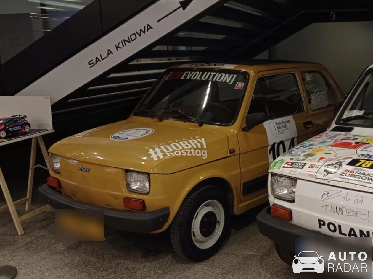 Polski Fiat 126p Faltdach spotted in Warszawa