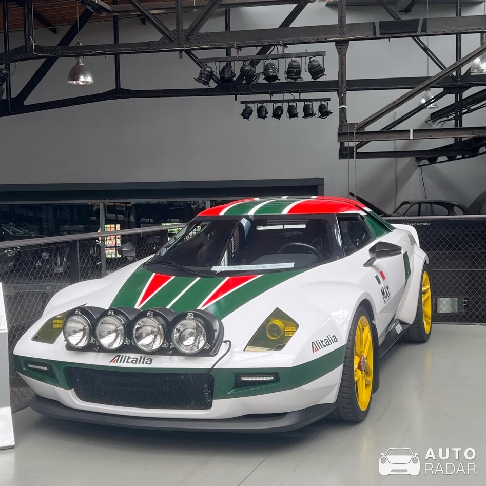 Lancia New Stratos spotted in Düsseldorf