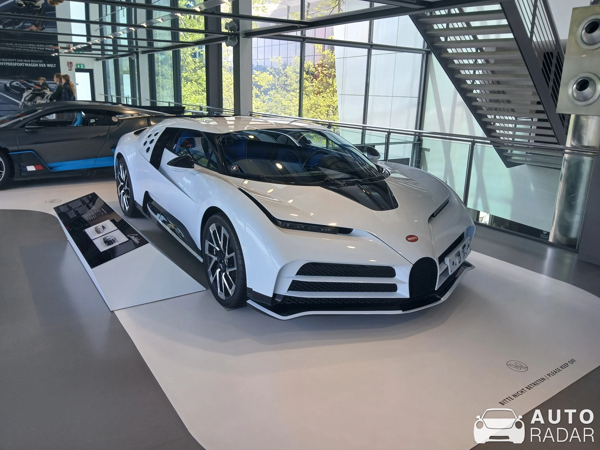 Bugatti Centodieci spotted in Wolfsburg