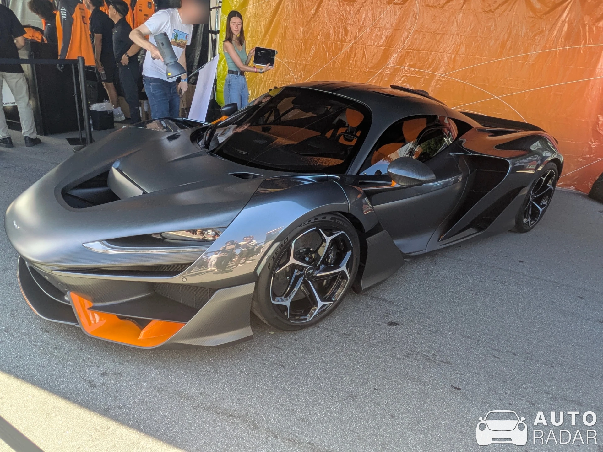 McLaren W1 spotted in Seaside