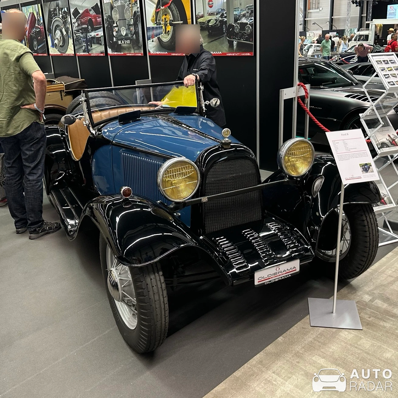 Ford Model B Cabriolet spotted in Luzern