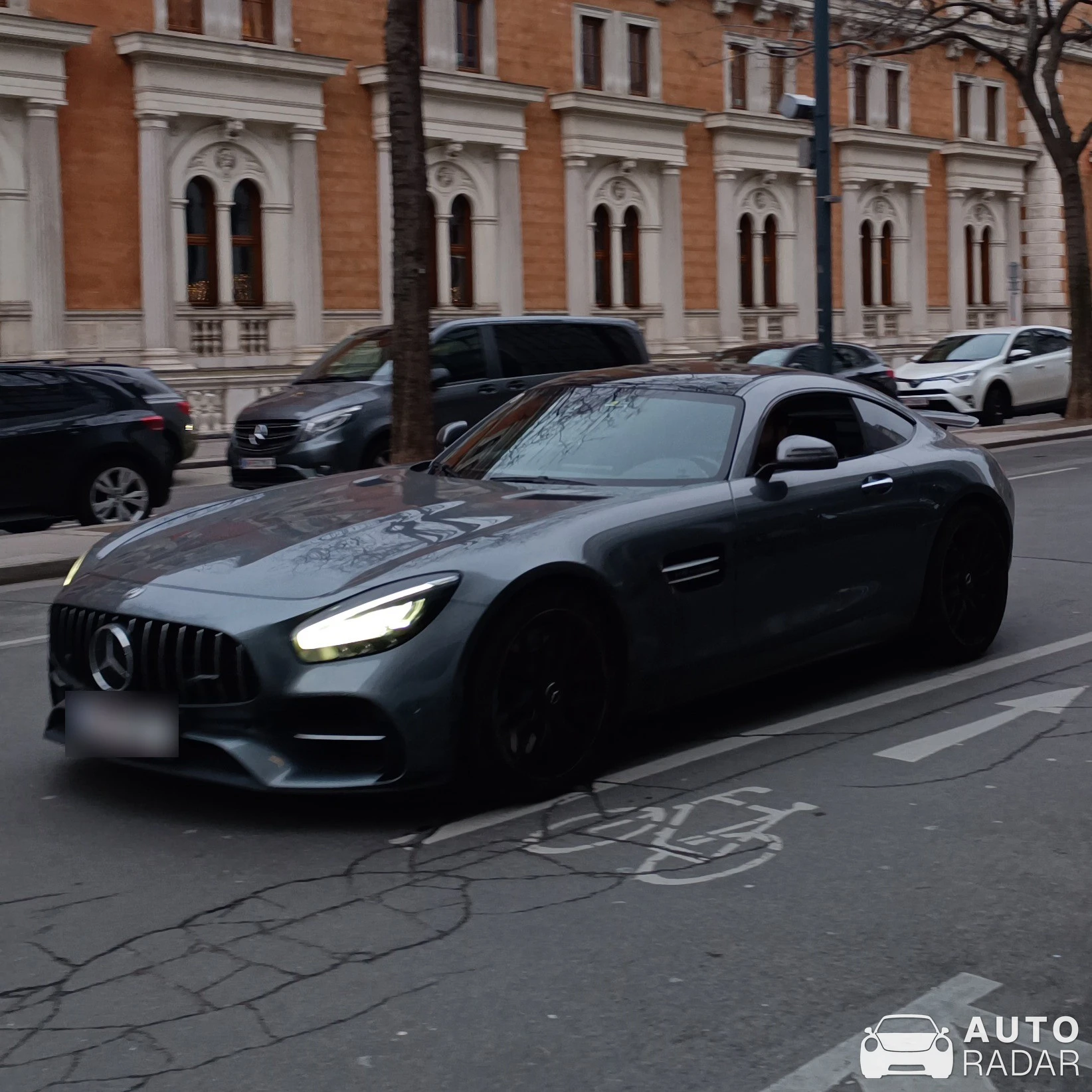 Mercedes-AMG GT S C190 spotted in Wien, Austria