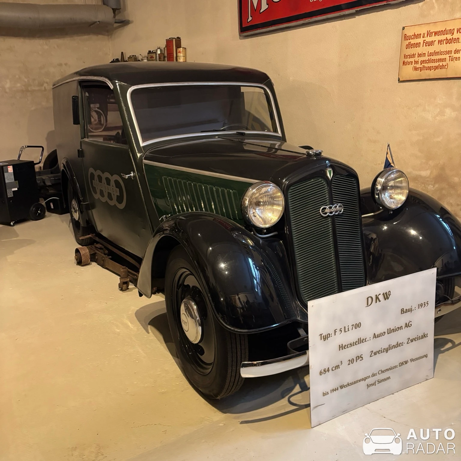 DKW F8 Cabriolet spotted in Chemnitz