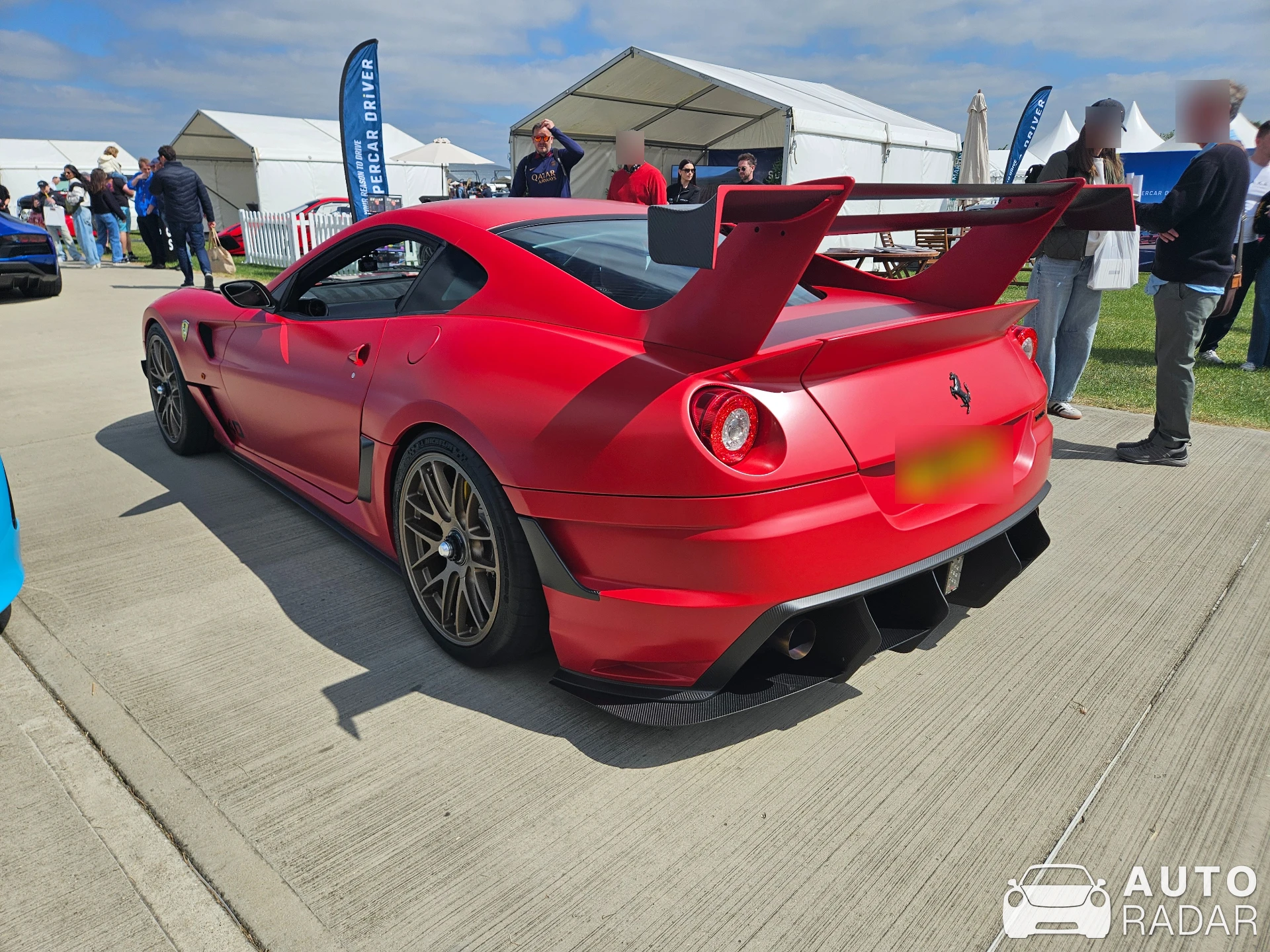 Ferrari 599XX Evoluzione spotted in Northamptonshire