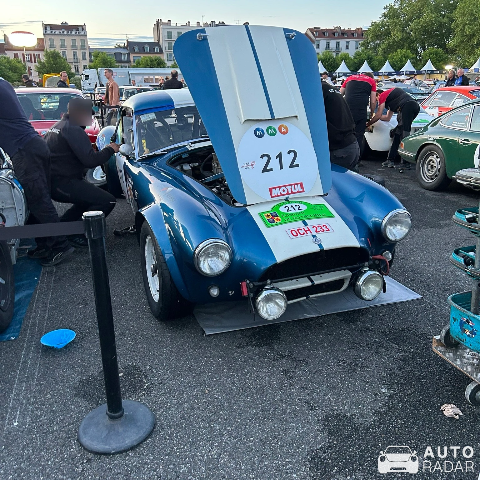 Shelby Cobra 289 50th Anniversary spotted in Pau