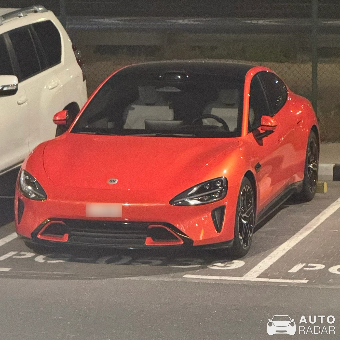 Xiaomi SU7 spotted in Dubai
