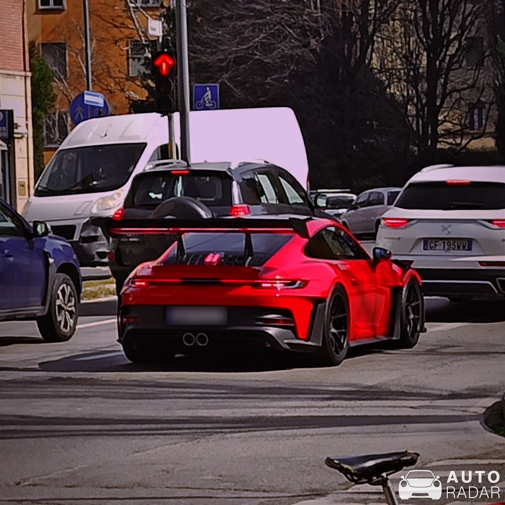 Porsche 992 GT3 RS MkI spotted in Bologna, Italia