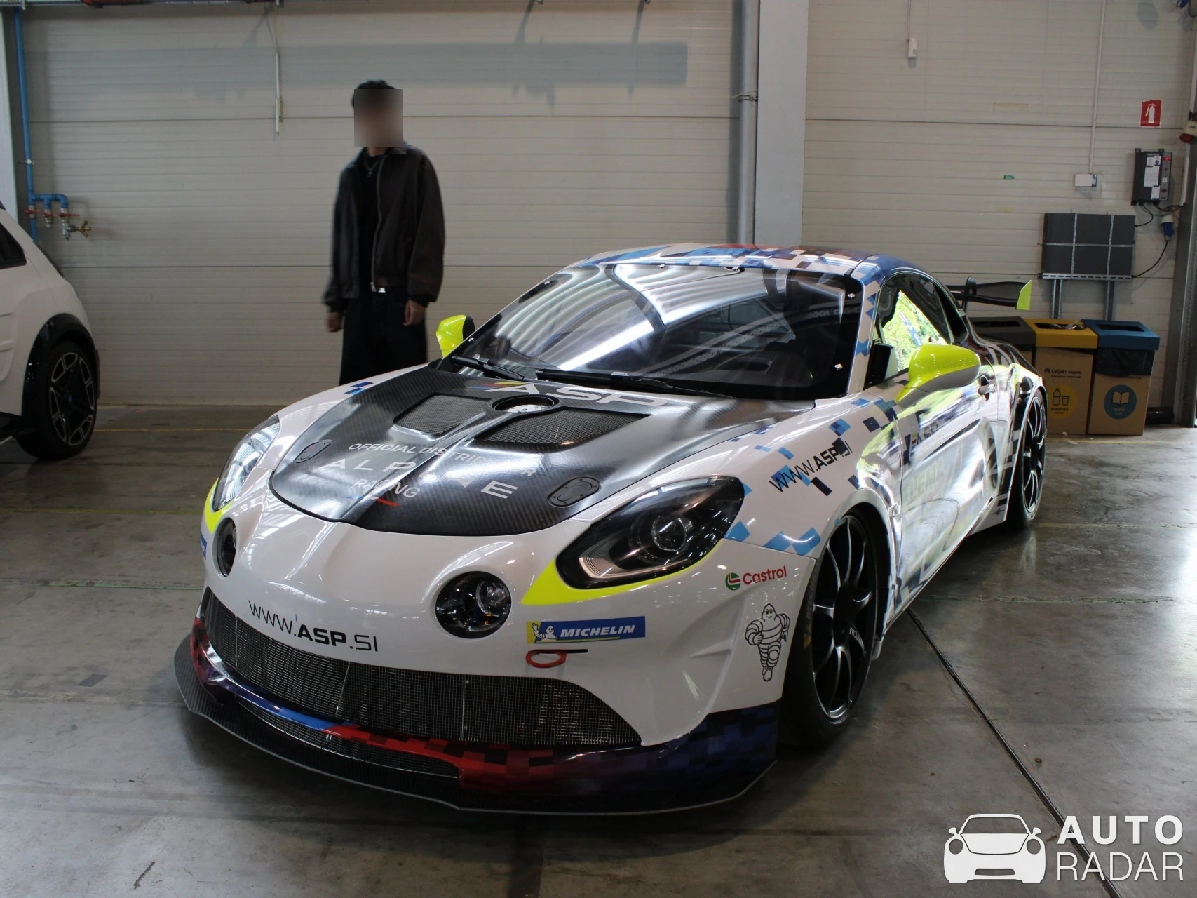 Alpine A110 GT4 spotted in Celje