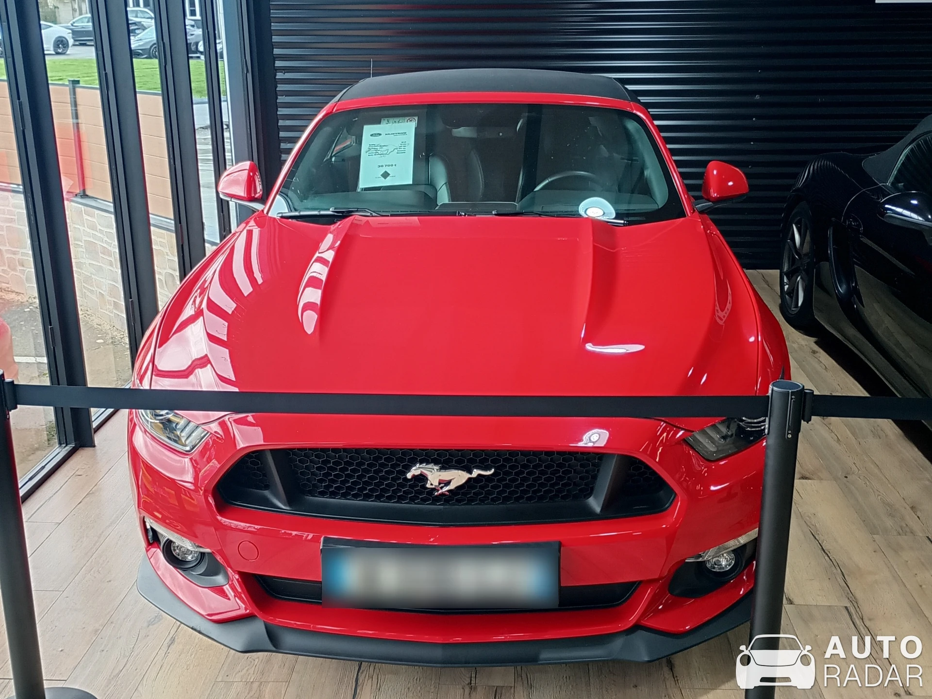 Ford Mustang GT Convertible spotted in Montreuil-sur-Ille