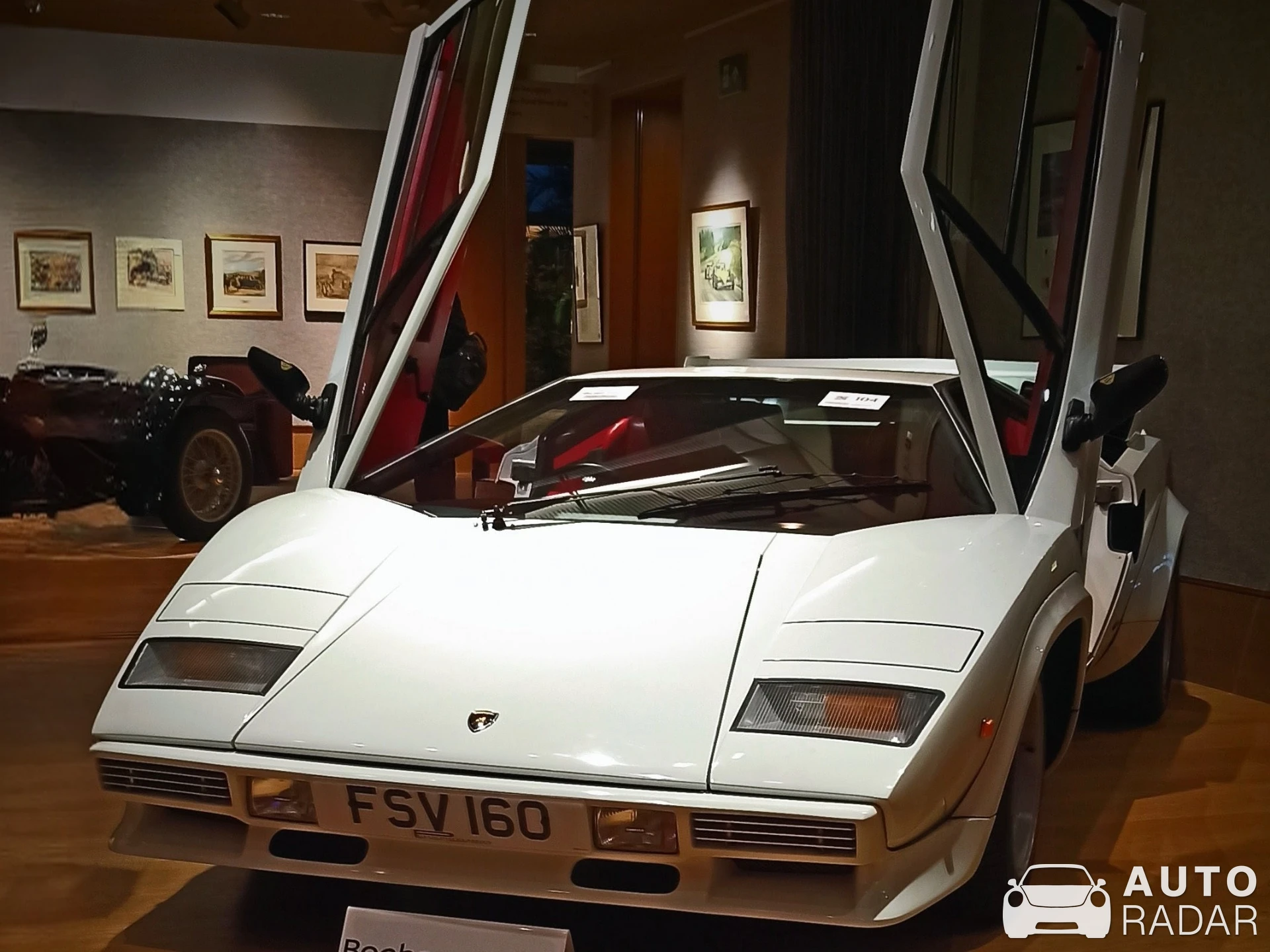 Lamborghini Countach LP500 S spotted