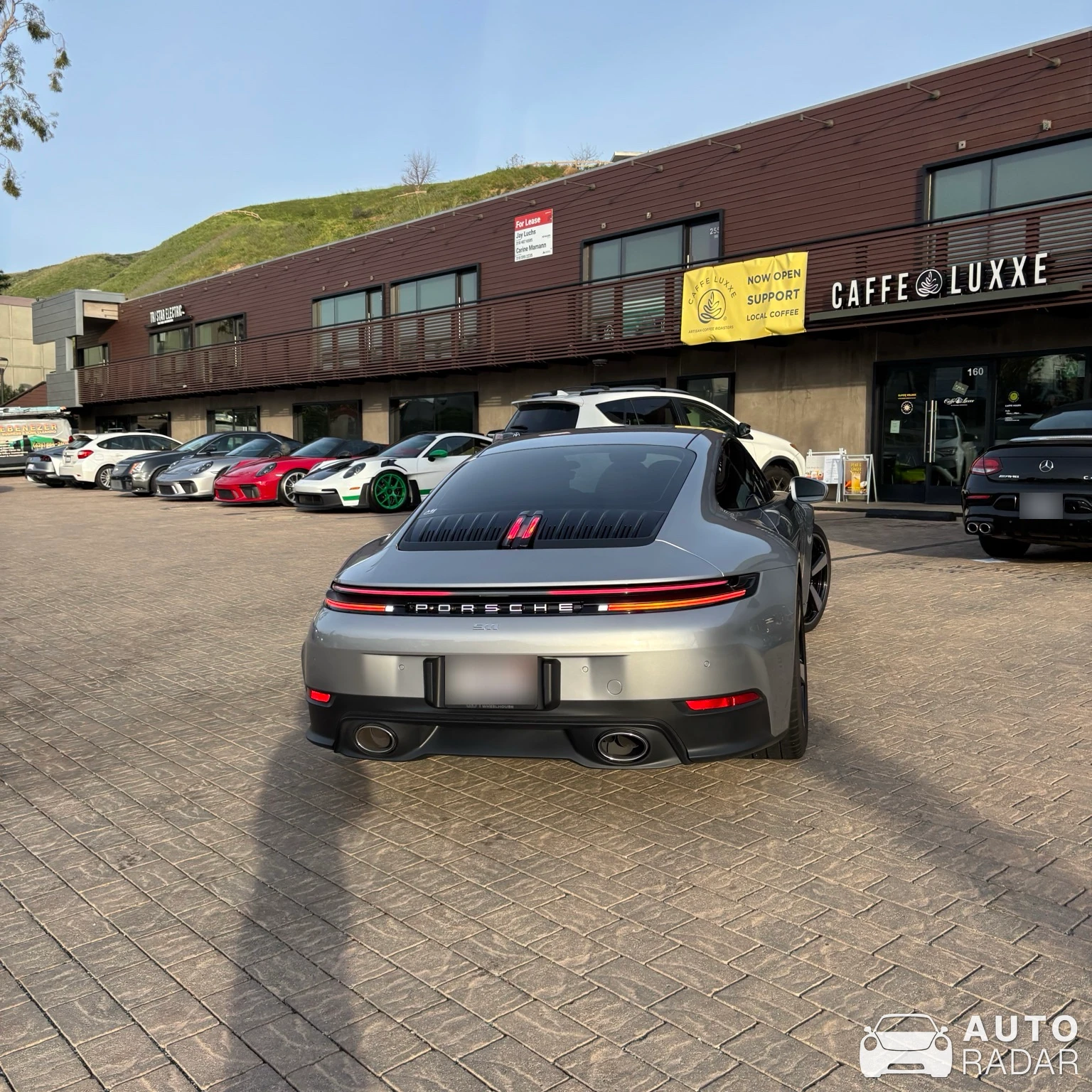 Porsche 911 spotted in Malibu, United States
