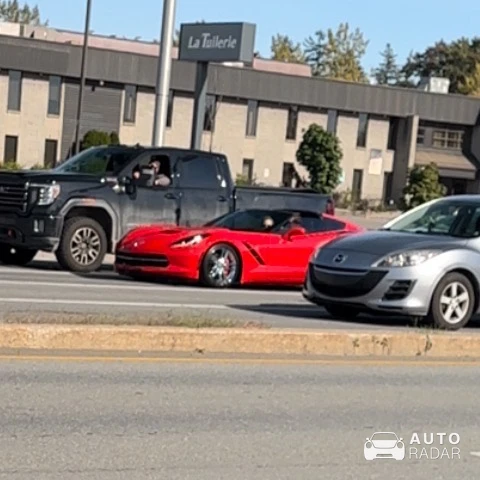 Chevrolet Corvette C7 spotted in Charlemagne, Canada