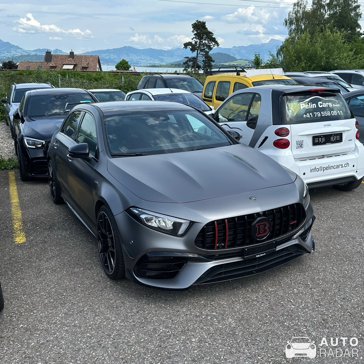 Mercedes-AMG Brabus B45S spotted in Altendorf, Schweiz