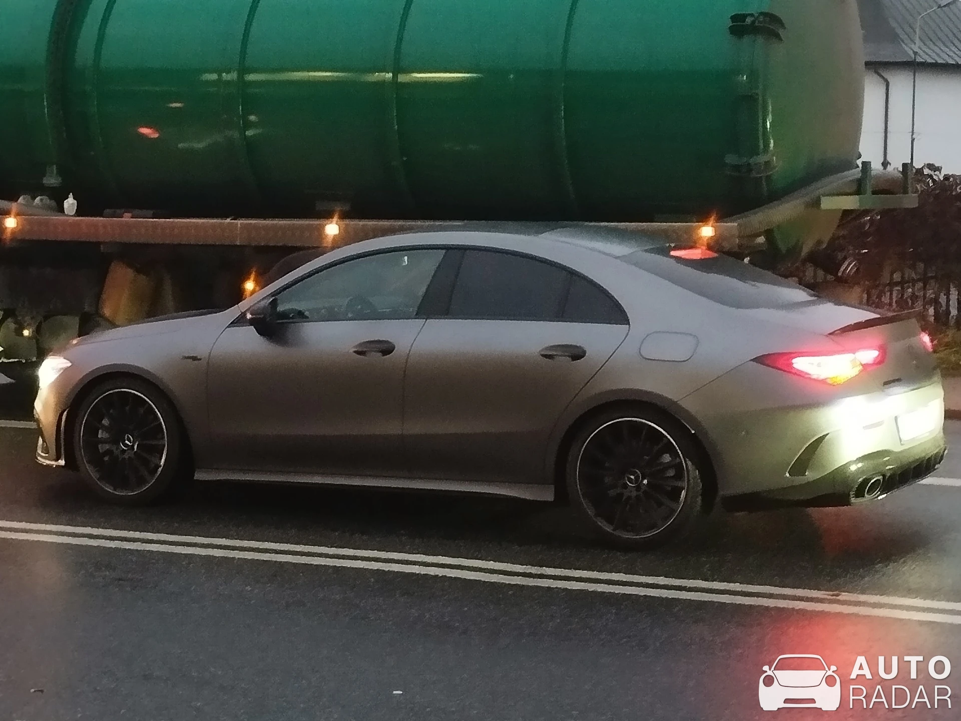 Mercedes-AMG CLA 45 C117 OrangeArt Edition spotted in Warszawa, Poland