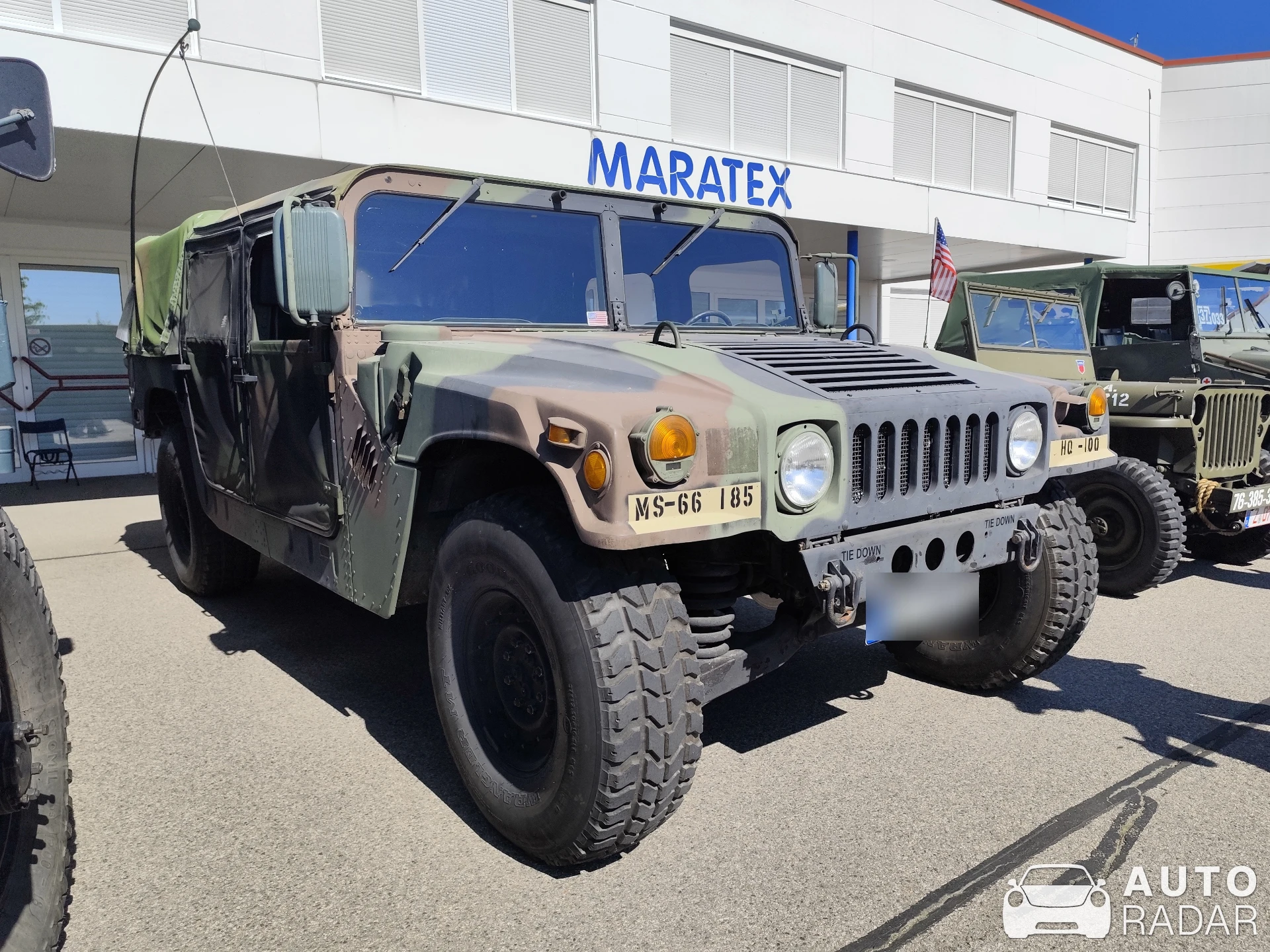 AM General Humvee spotted in Hartmannsdorf