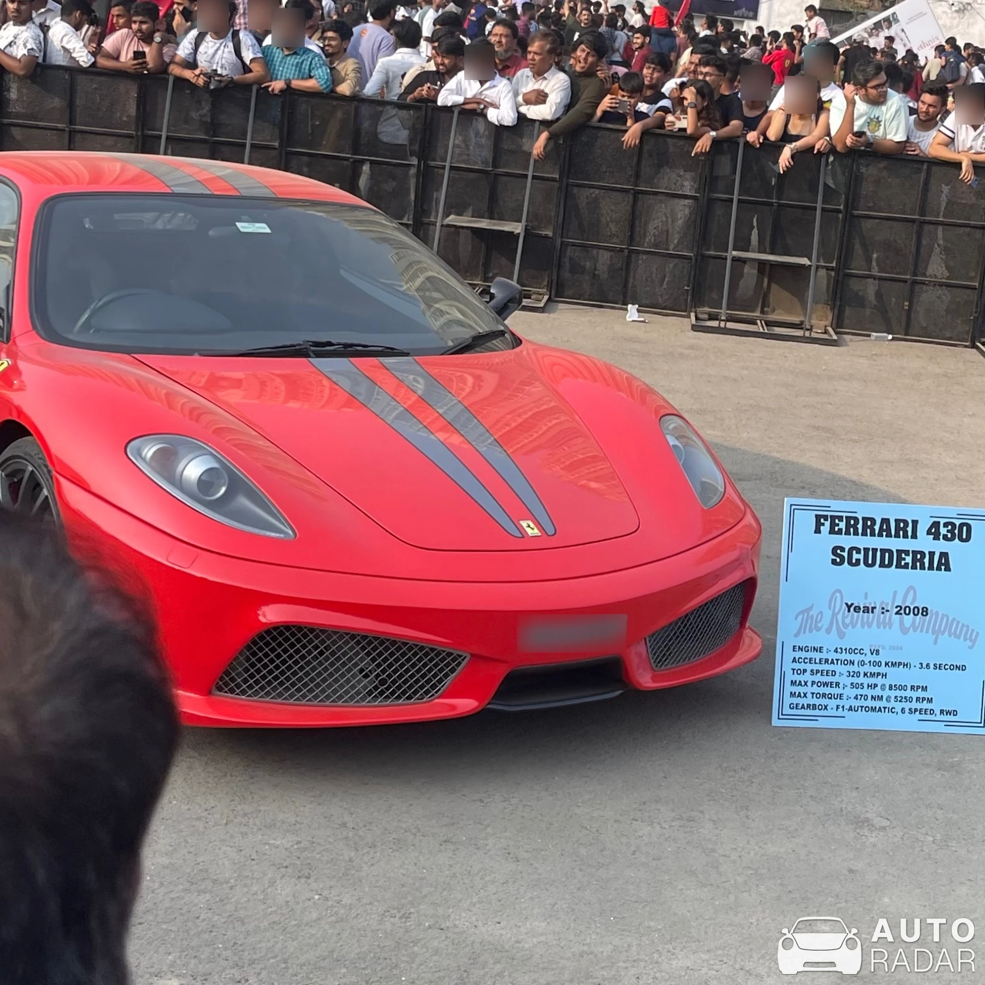 Ferrari 430 Scuderia spotted in Thane, India