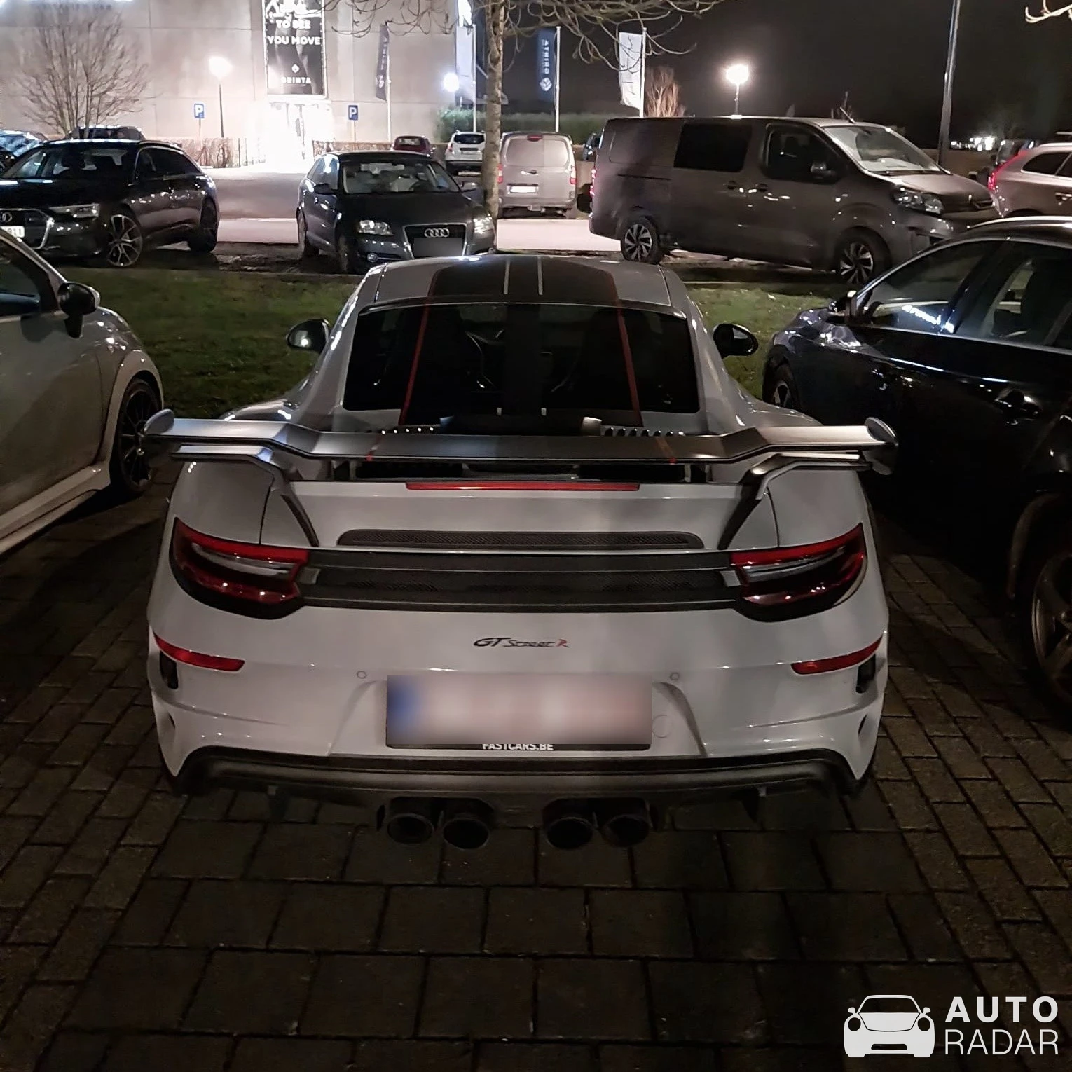 Porsche TechArt 991 GTstreet RS spotted in Koksijde