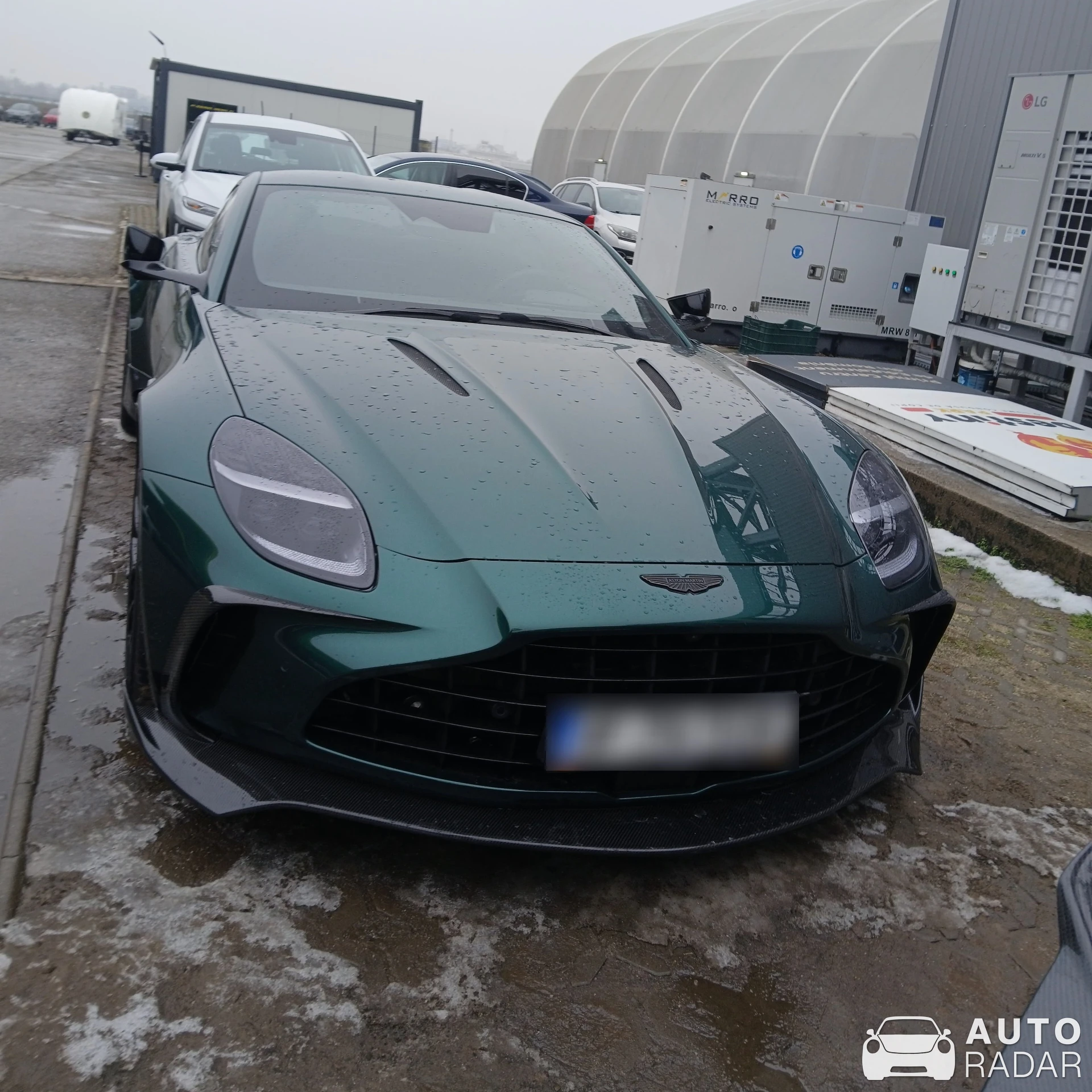 Aston Martin V8 Vantage S spotted in Bucharest, Romania