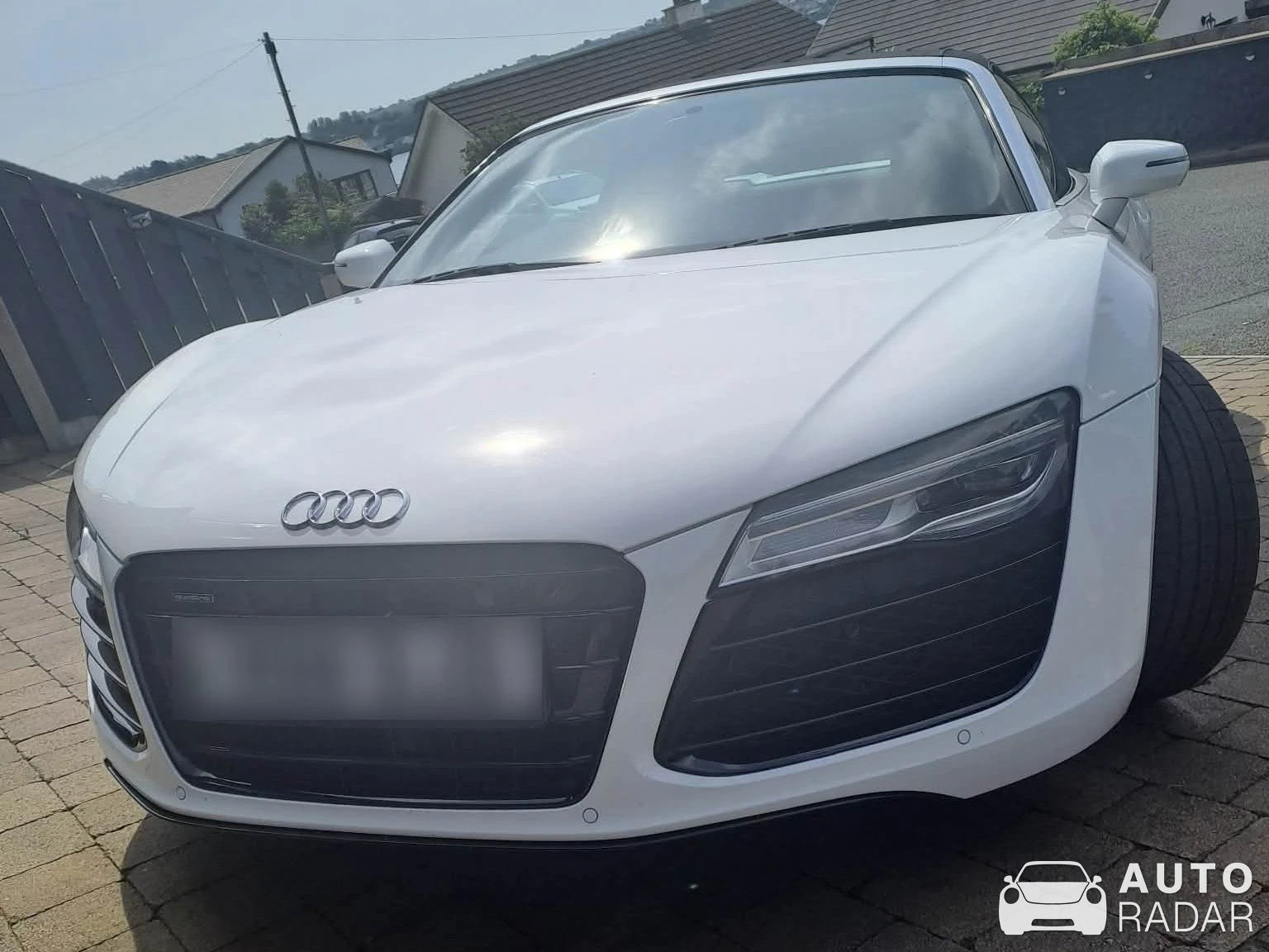 Audi R8 V8 Spyder 2013 spotted