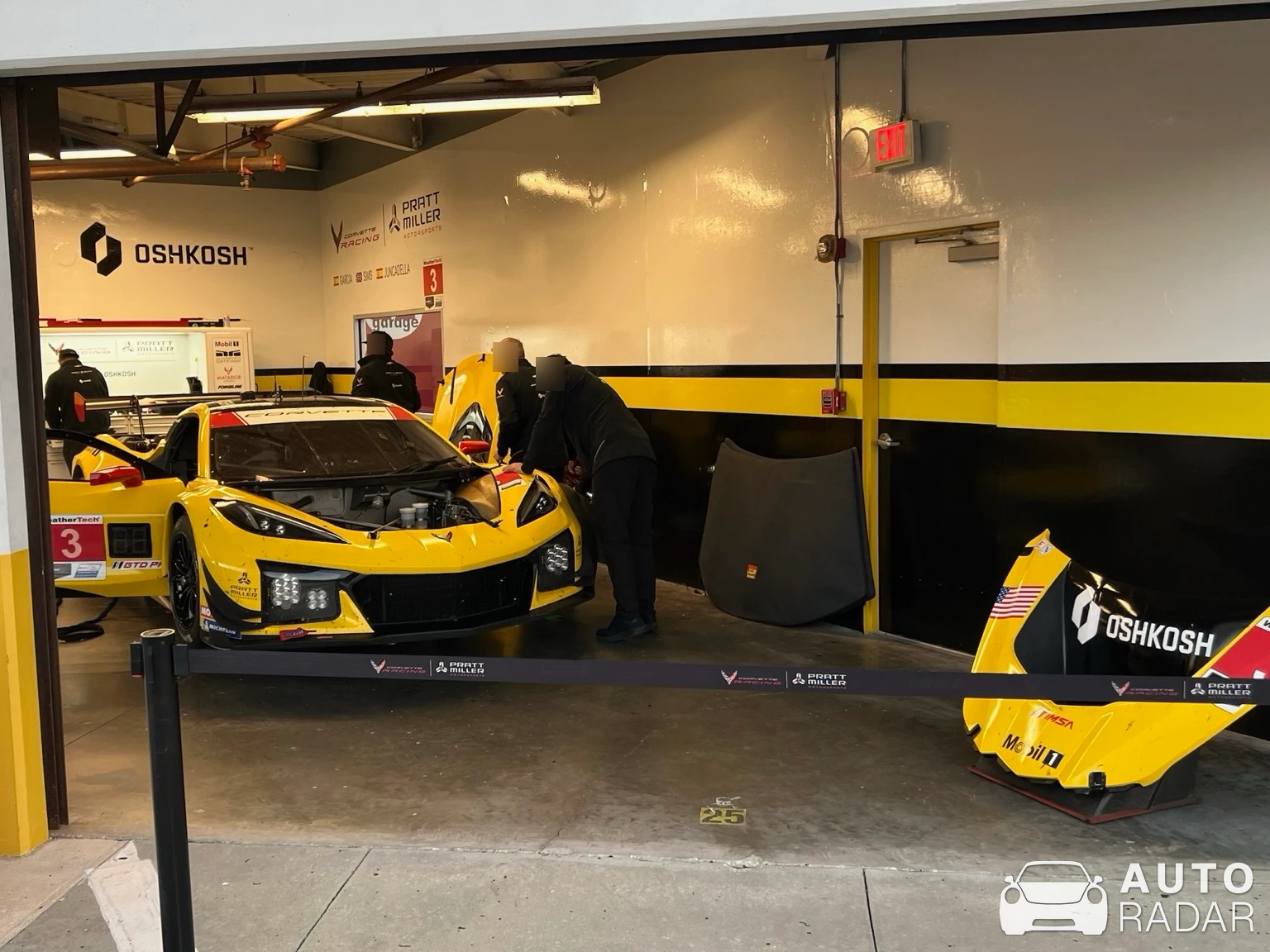 Chevrolet Corvette C8.R spotted in Daytona Beach