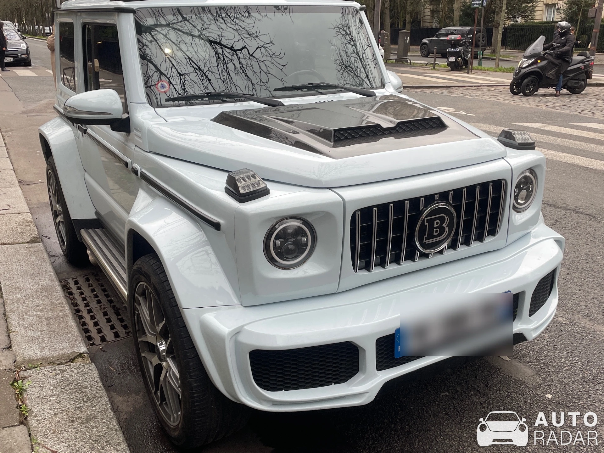 Suzuki Jimny Brabus Kit spotted in Paris, France