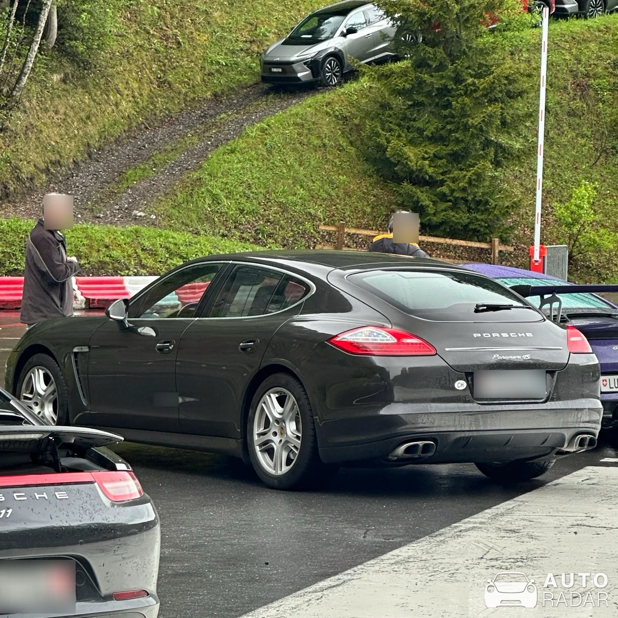 Porsche 970 Panamera 4S spotted in Seelisberg