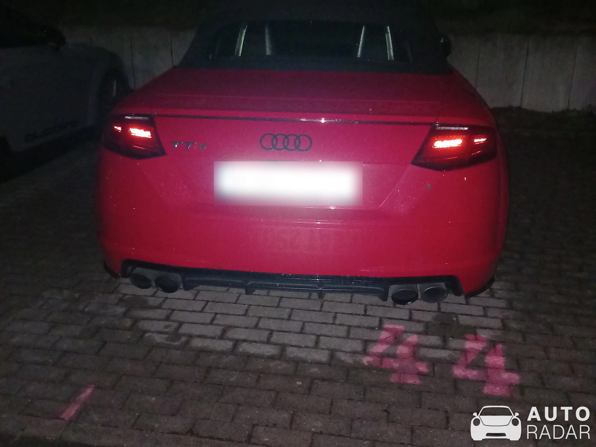 Audi TT-RS Roadster spotted in Suhl