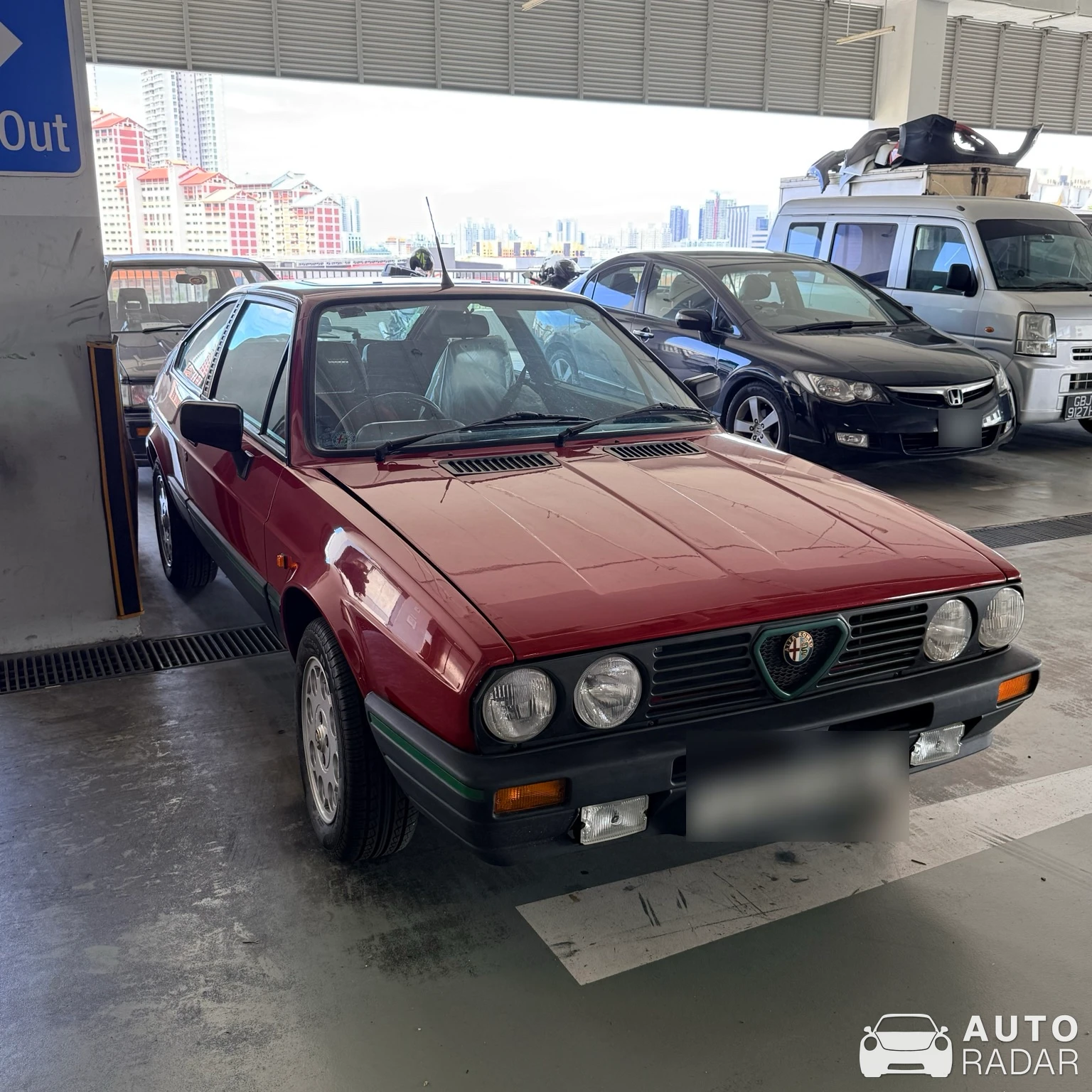 Alfa Romeo Sprint spotted in Singapore