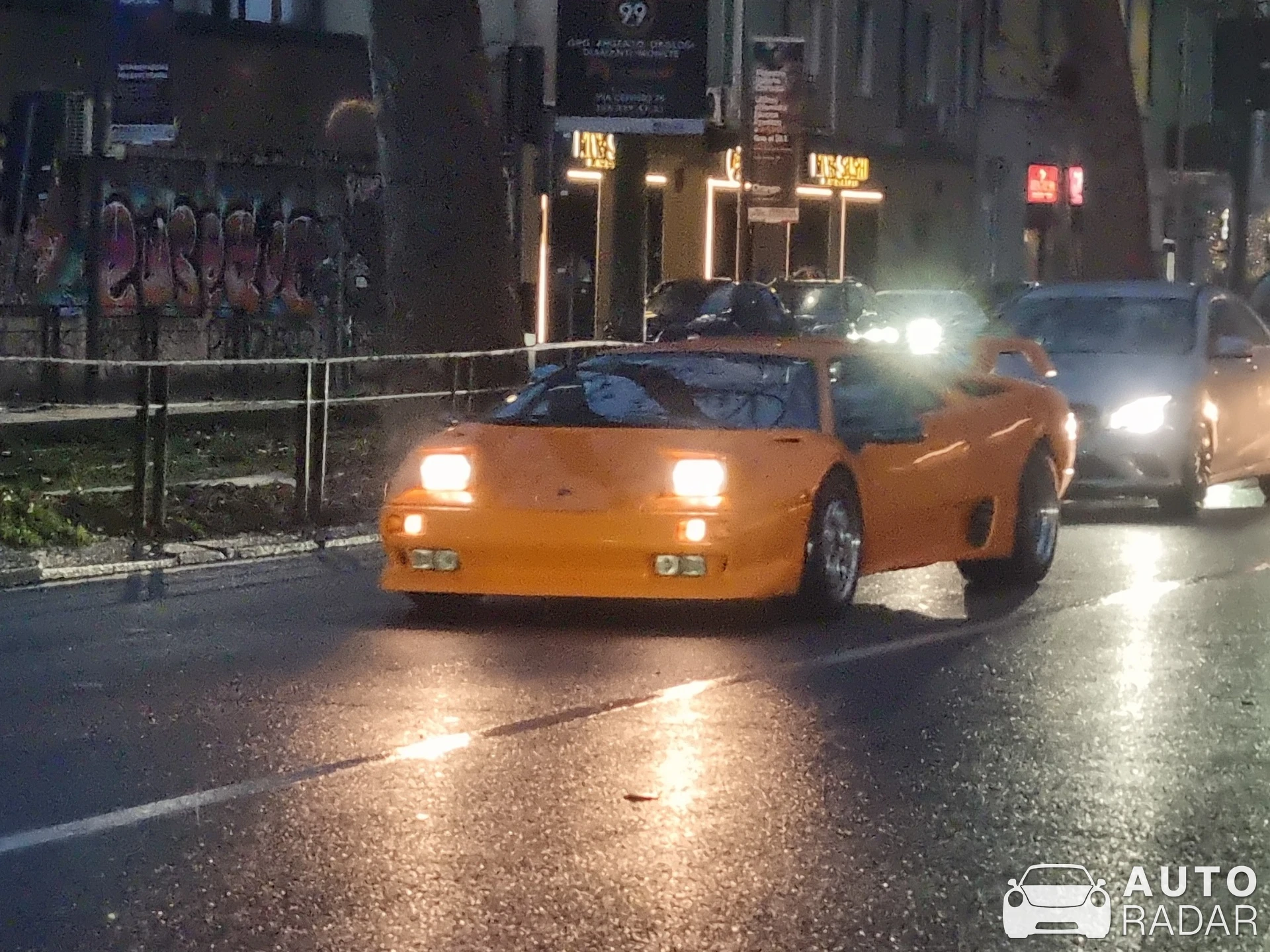 Lamborghini Diablo spotted in Milano, Italy
