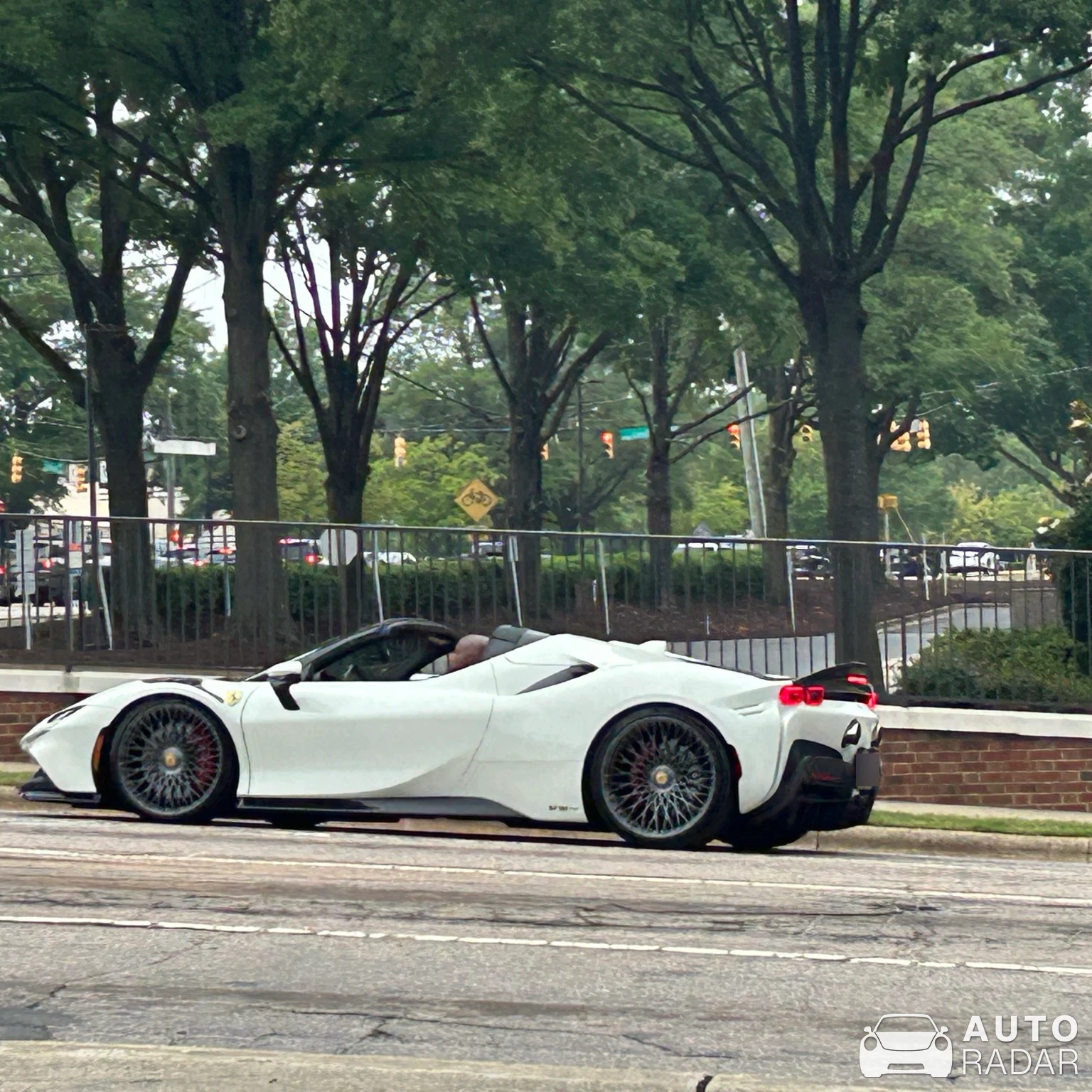Ferrari SF90 Spider spotted in Wake Forest