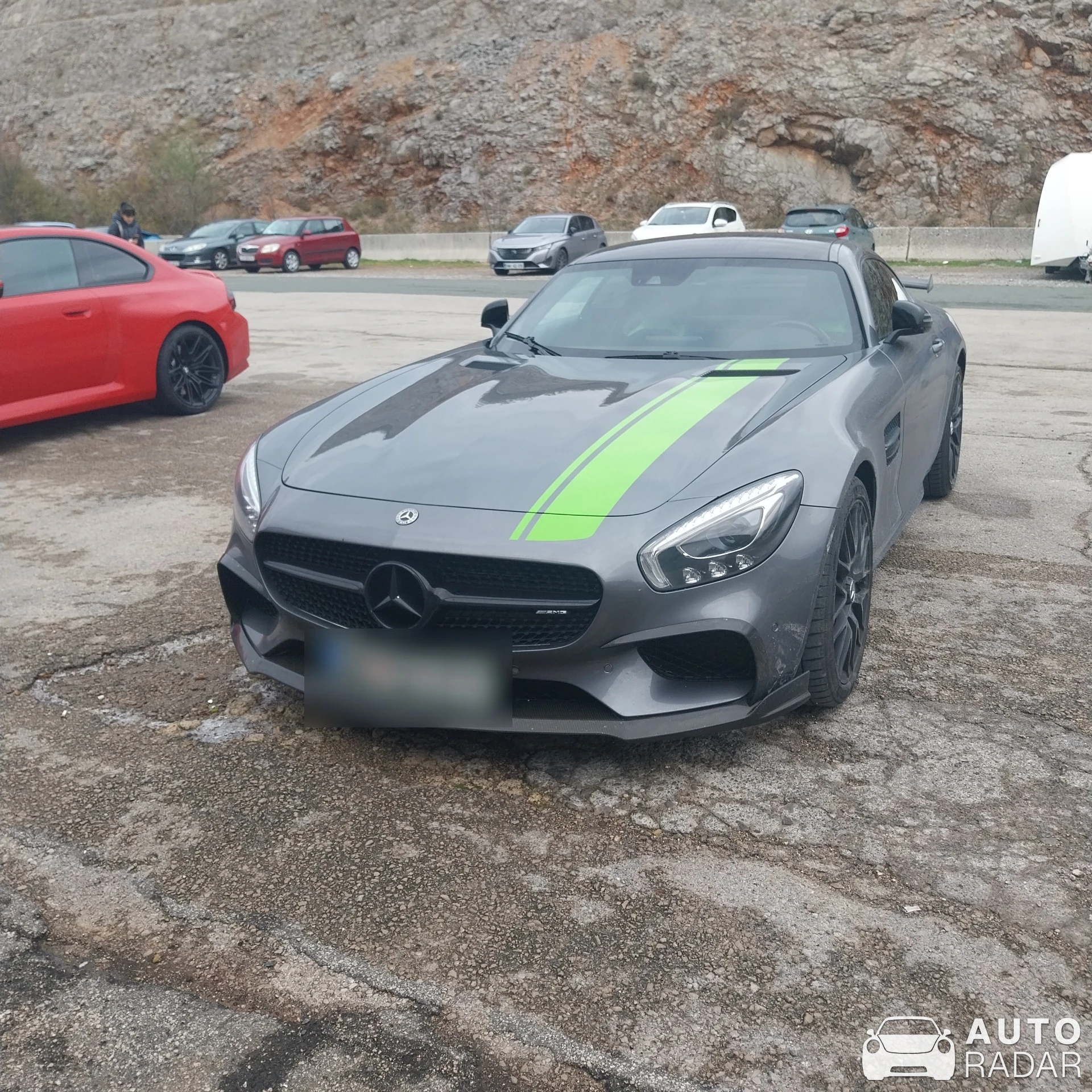 Mercedes-AMG GT C190 spotted in Čavle, Croatia