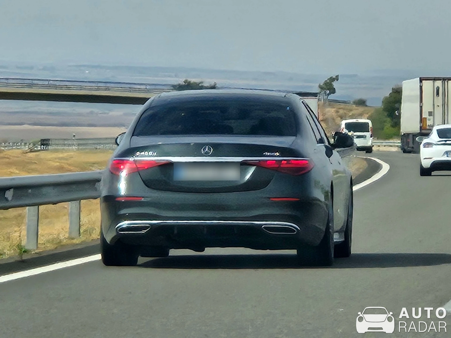 Mercedes-Benz S-Klasse W223 spotted in Fraga, Spain