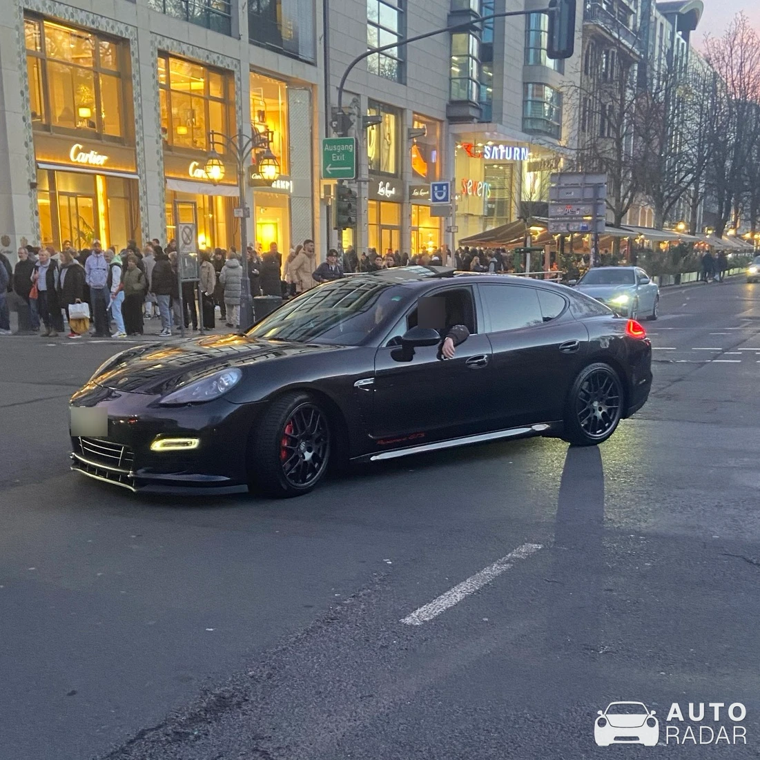 Porsche 970 Panamera Turbo spotted in Düsseldorf, Deutschland
