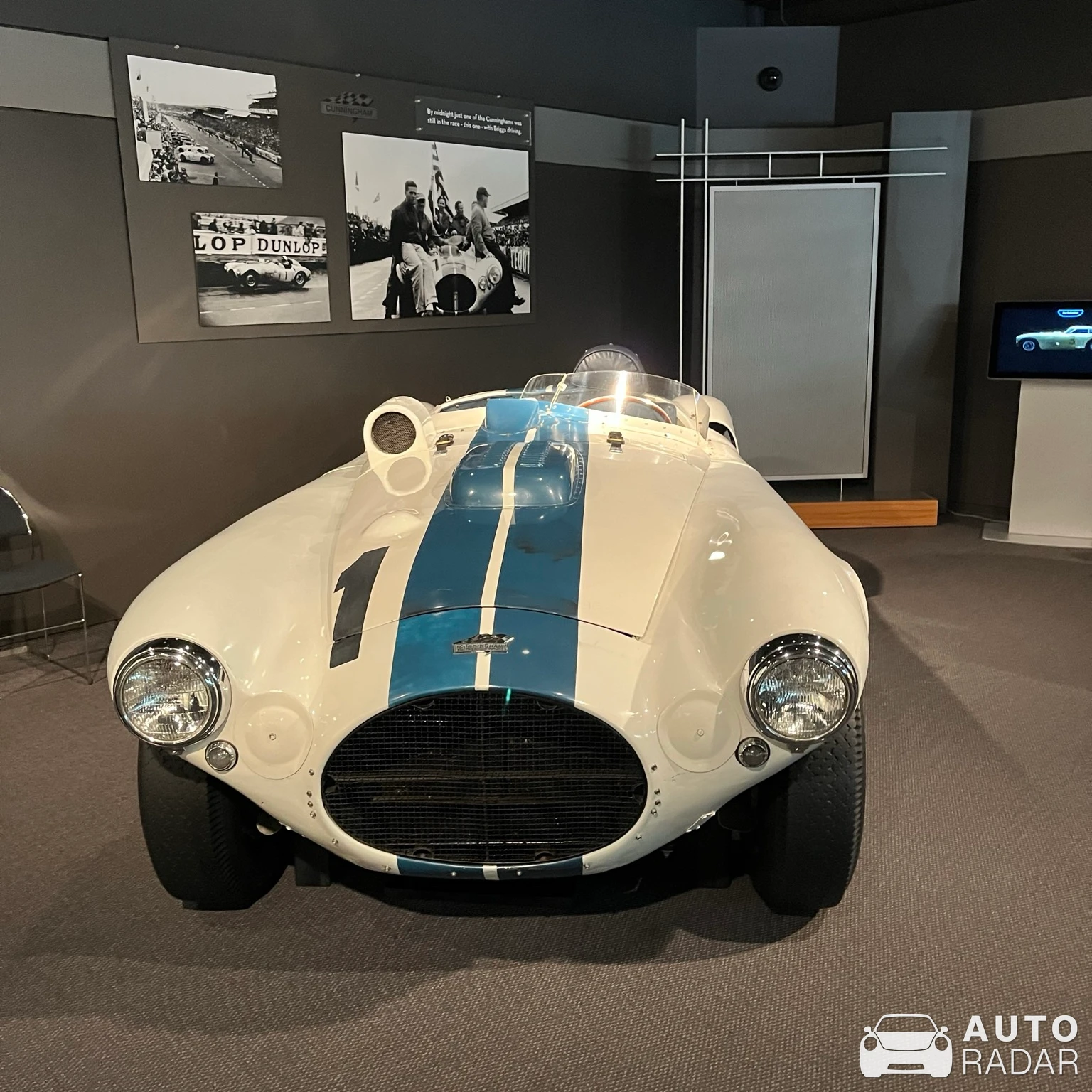 Aston Martin DB3S spotted in Naples