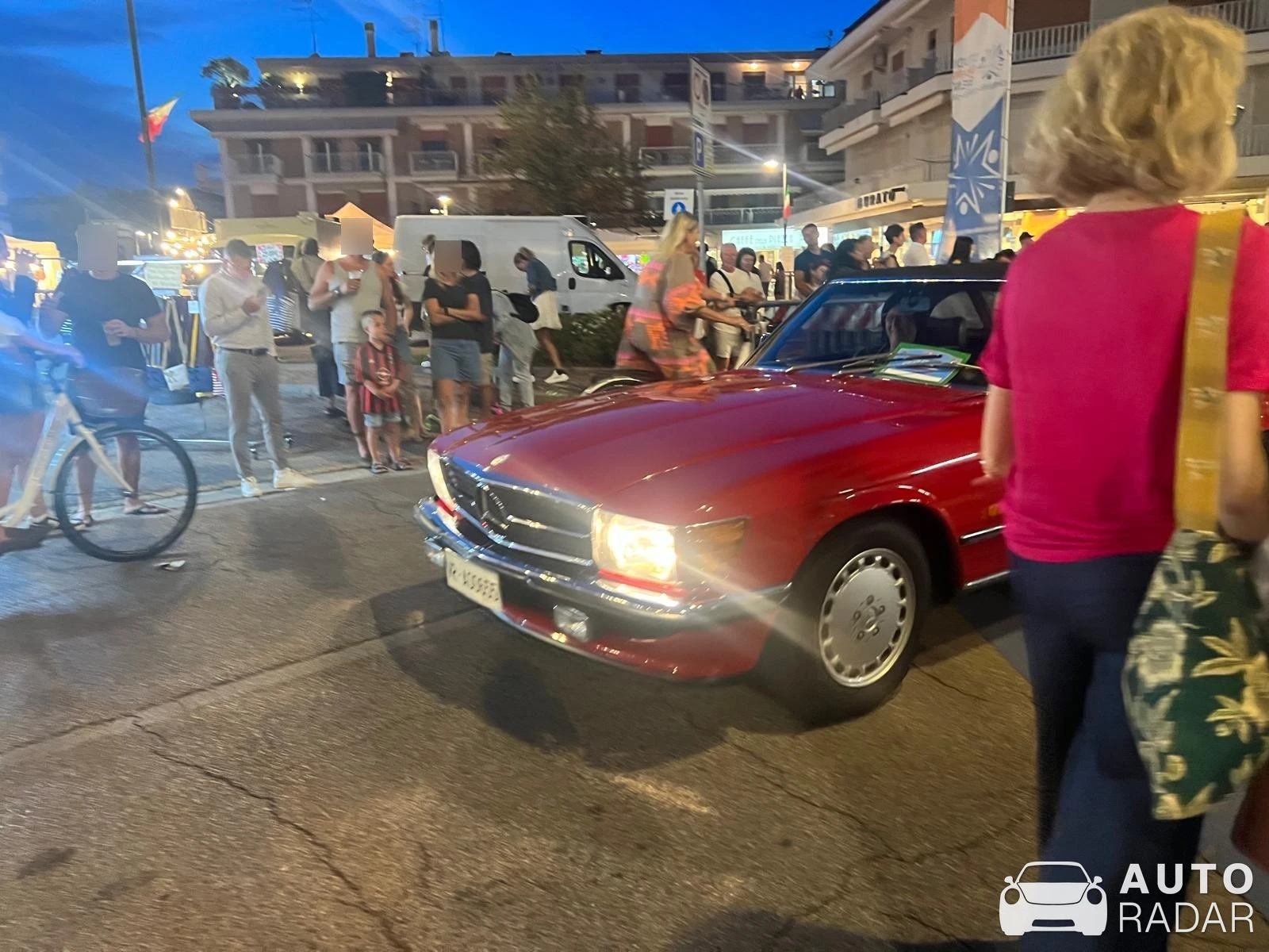 Mercedes-Benz 300 SL C107 spotted in Lido di Jesolo