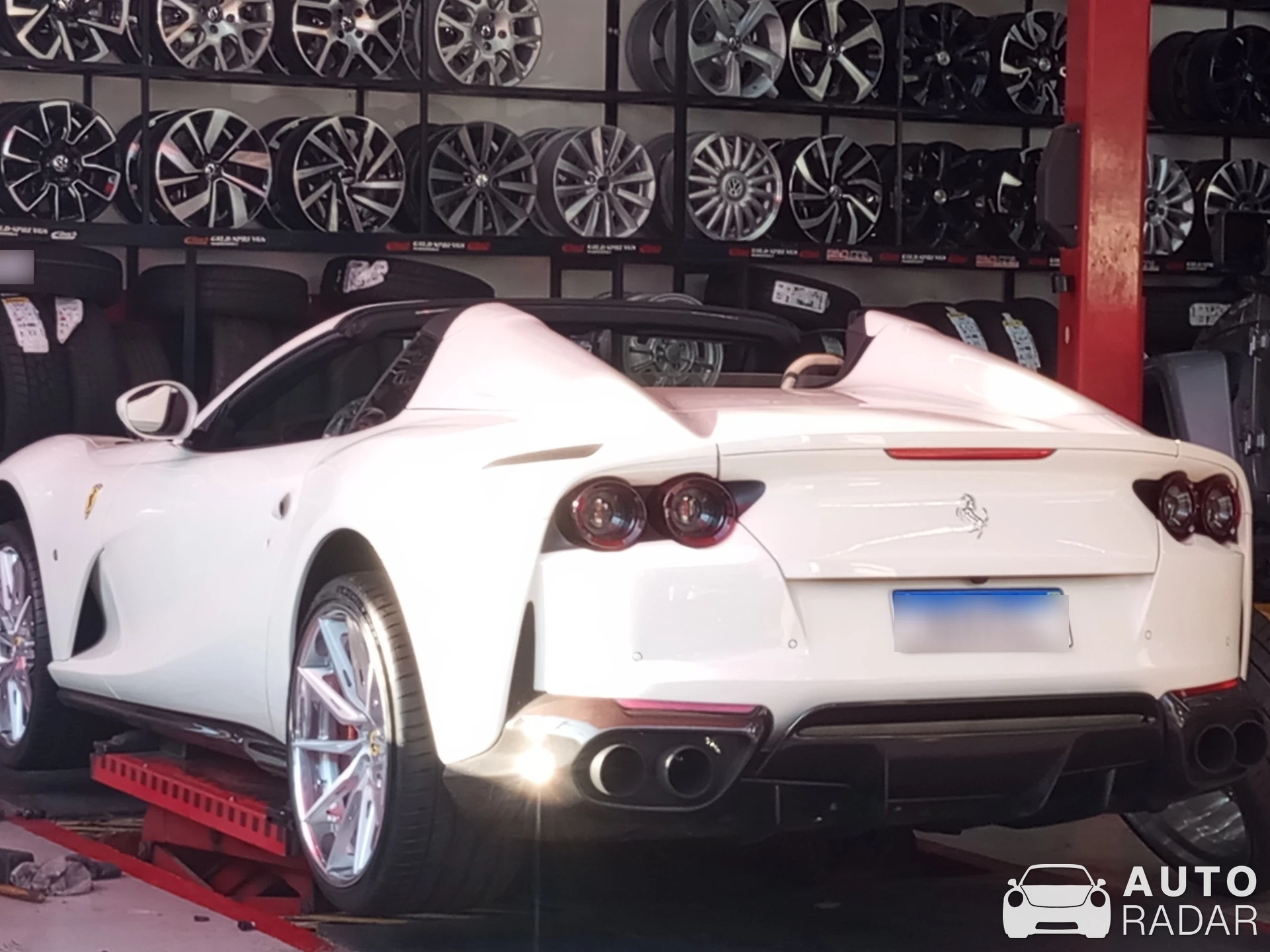 Ferrari 812 Competizione spotted in Jardim Europa, Brazil