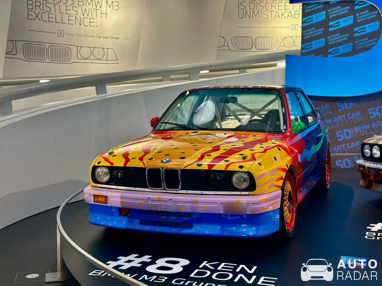 BMW M3 E30 Gruppe A Art Car spotted in München